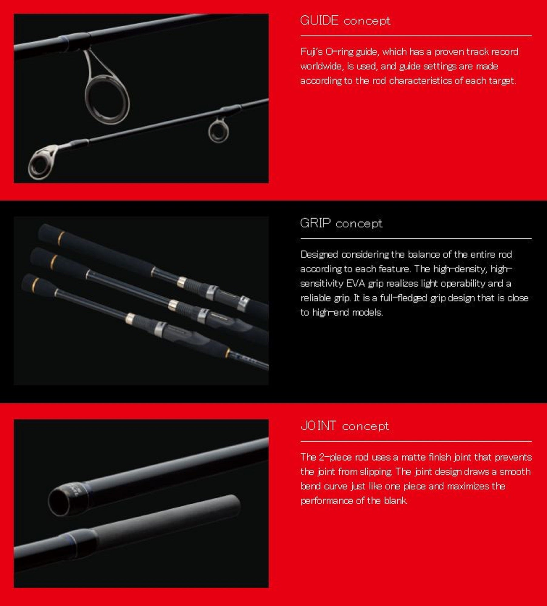 Major Craft First Cast Series Spinning Rod FCS-662L (8640)