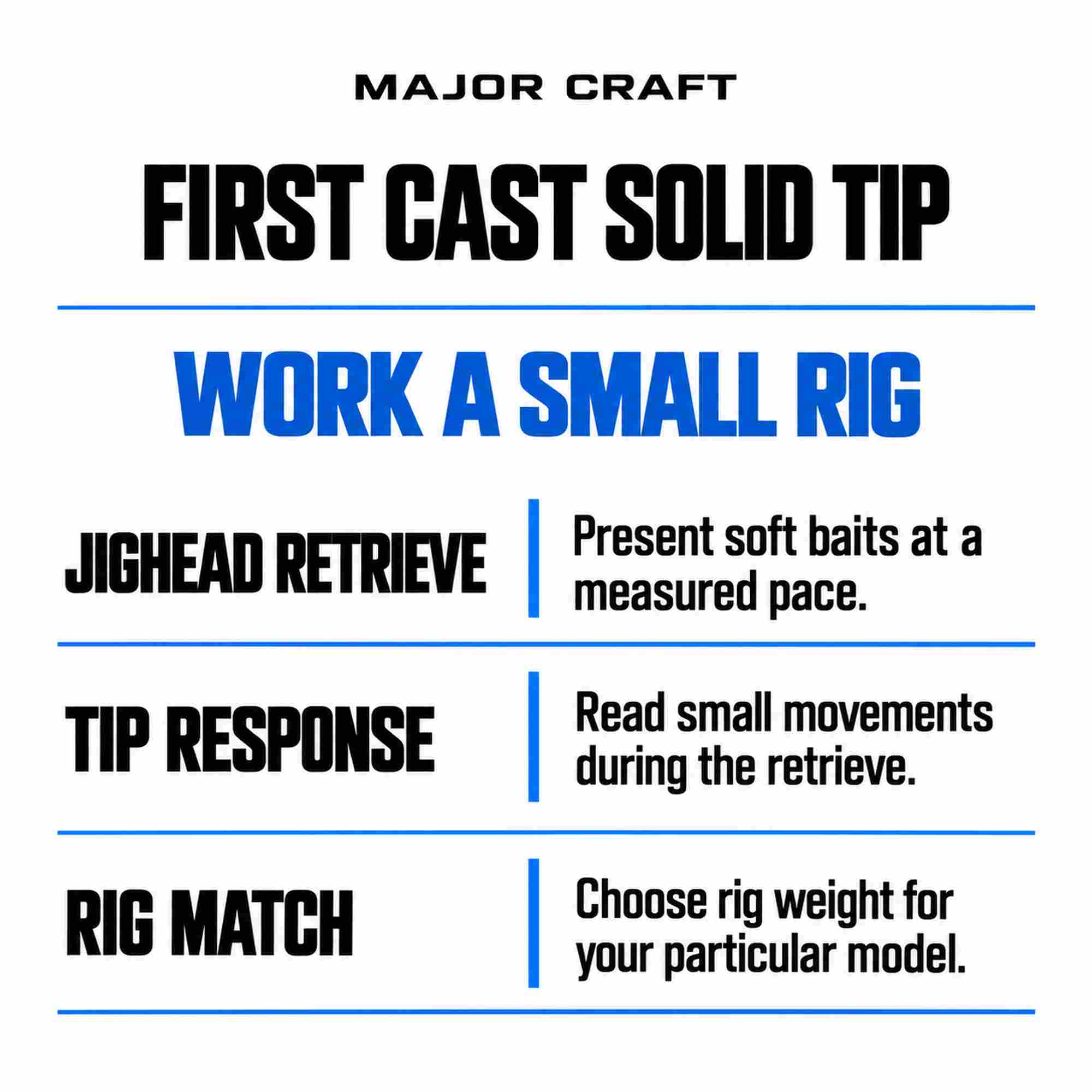 Major Craft First Cast Series Spinning Rod FCS-S682AJI (8732)