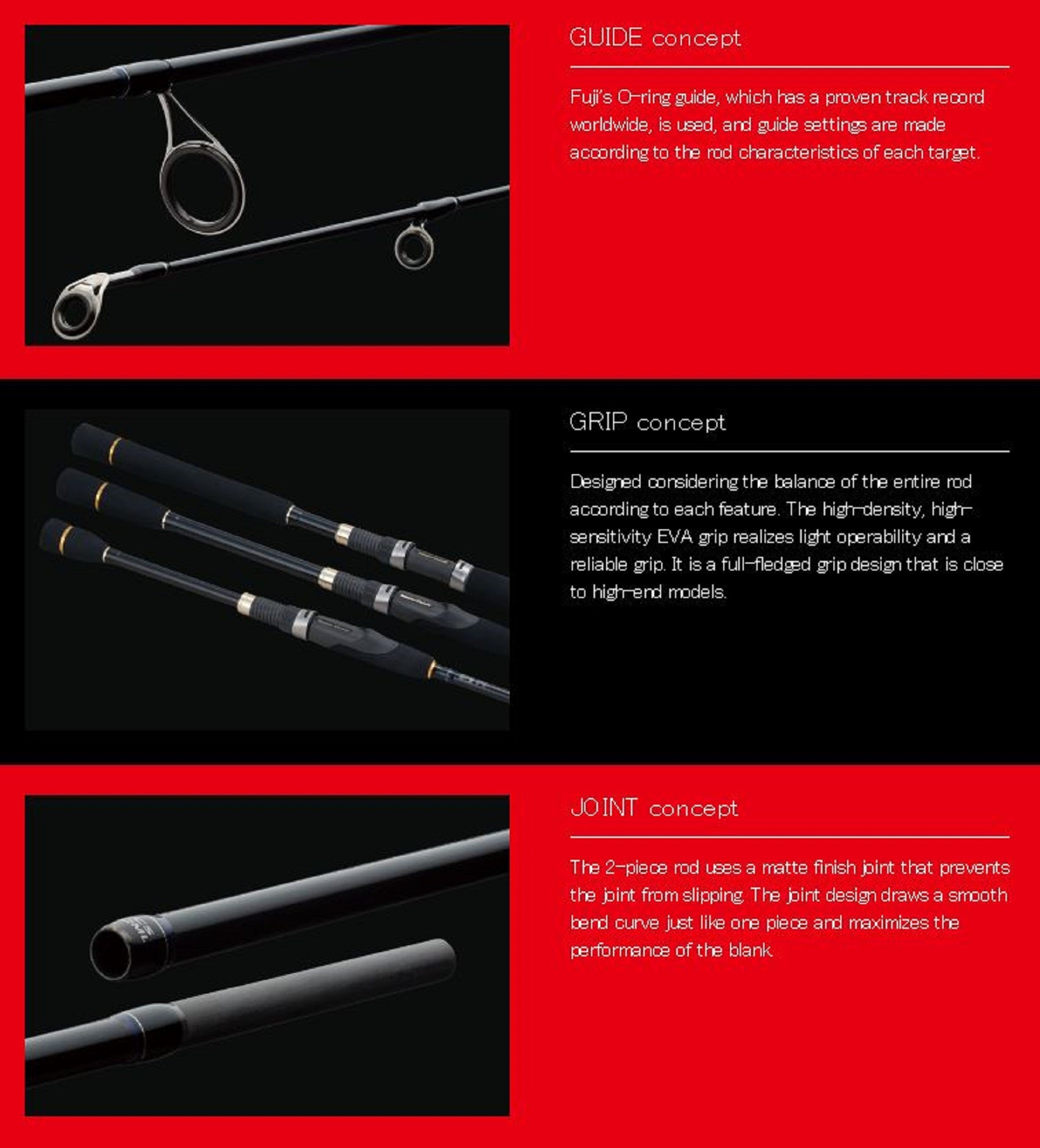 Major Craft First Cast Series Spinning Rod FCS S762 UL (8756)
