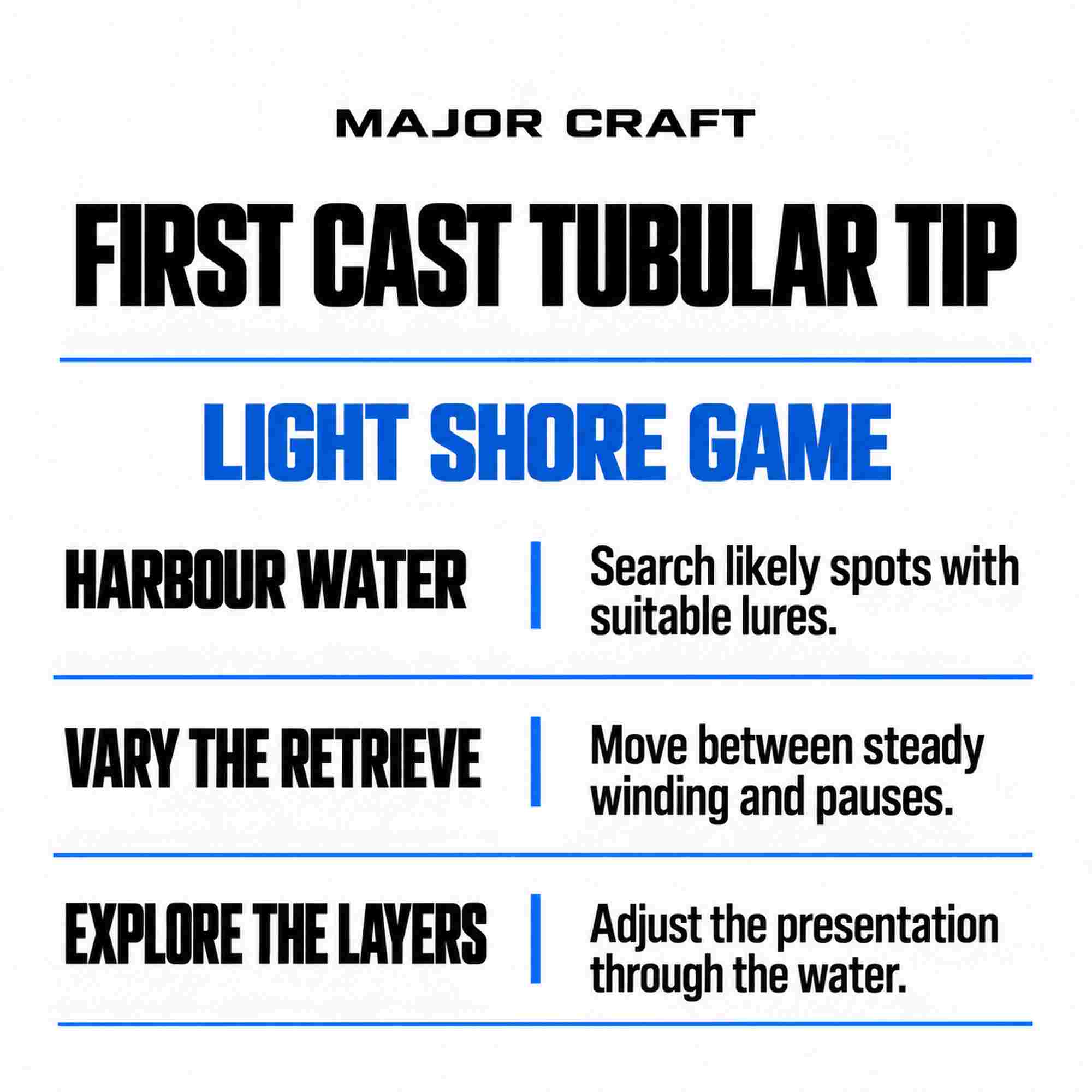 Major Craft First Cast Series Spinning Rod FCS-T682AJI (8763)