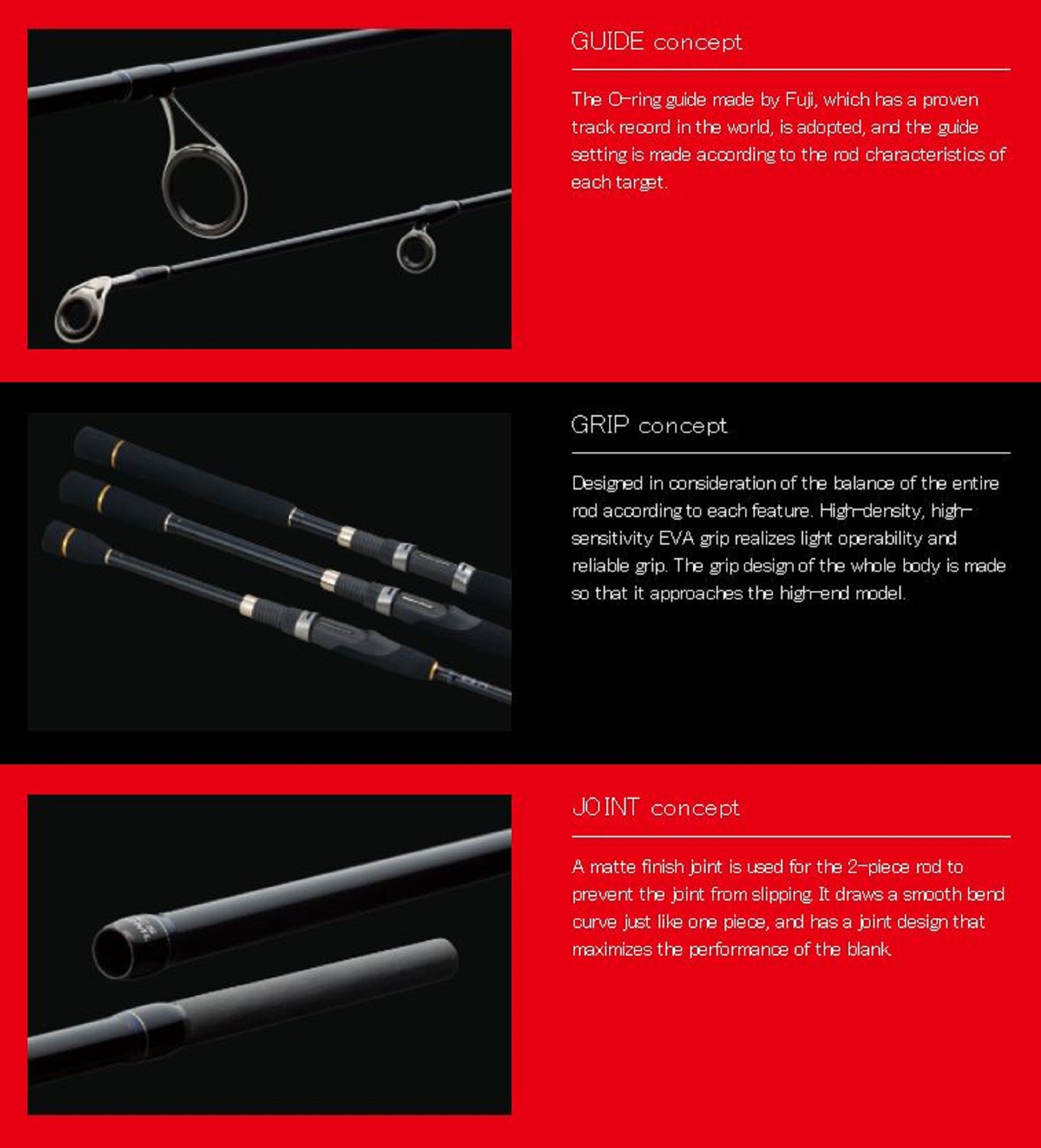Major Craft First Cast Series Spinning Rod FCS S642 AJI (8862)