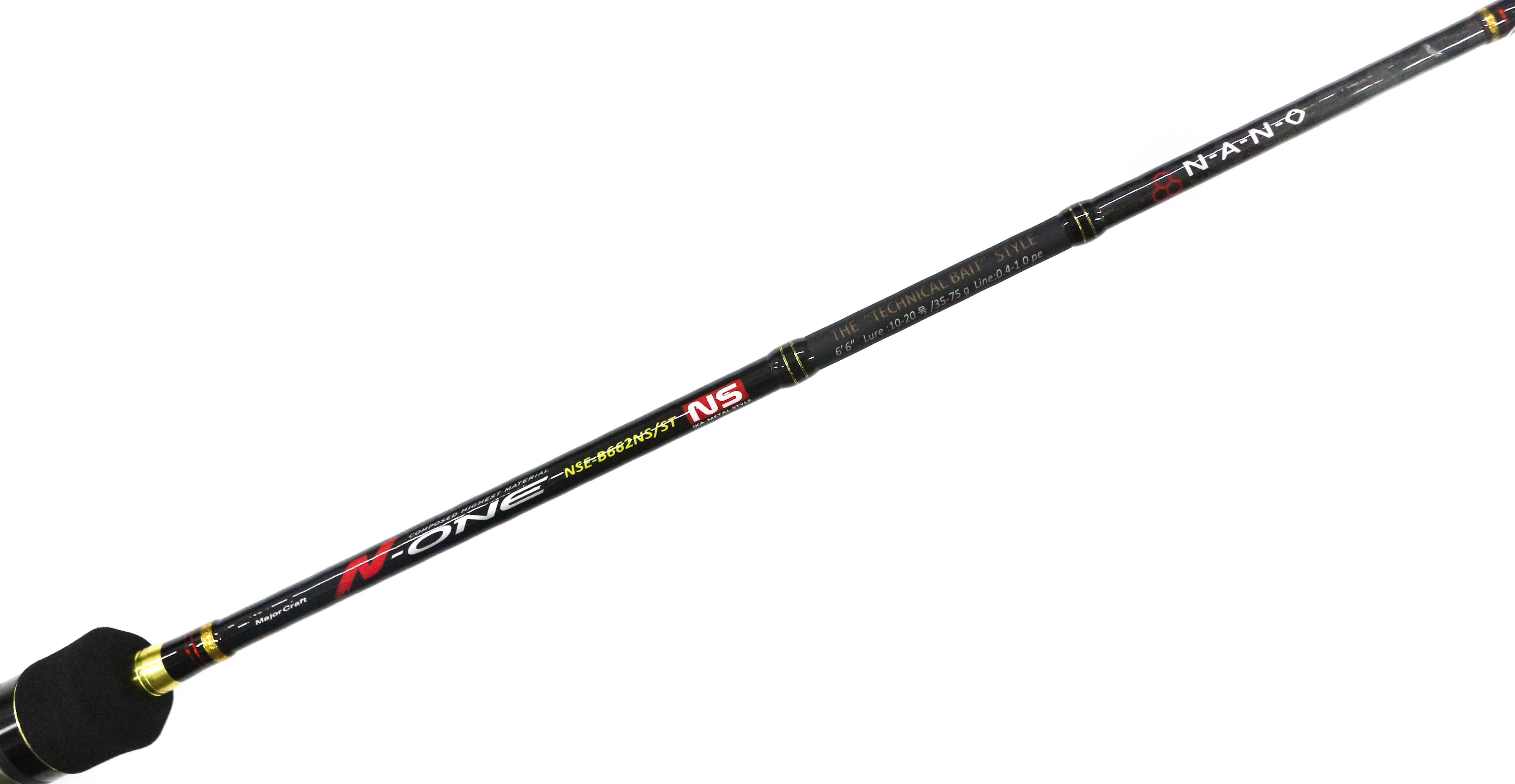 Major Craft Sale N One Series Baitcast Rod NSE B662 NS/ST (9166)