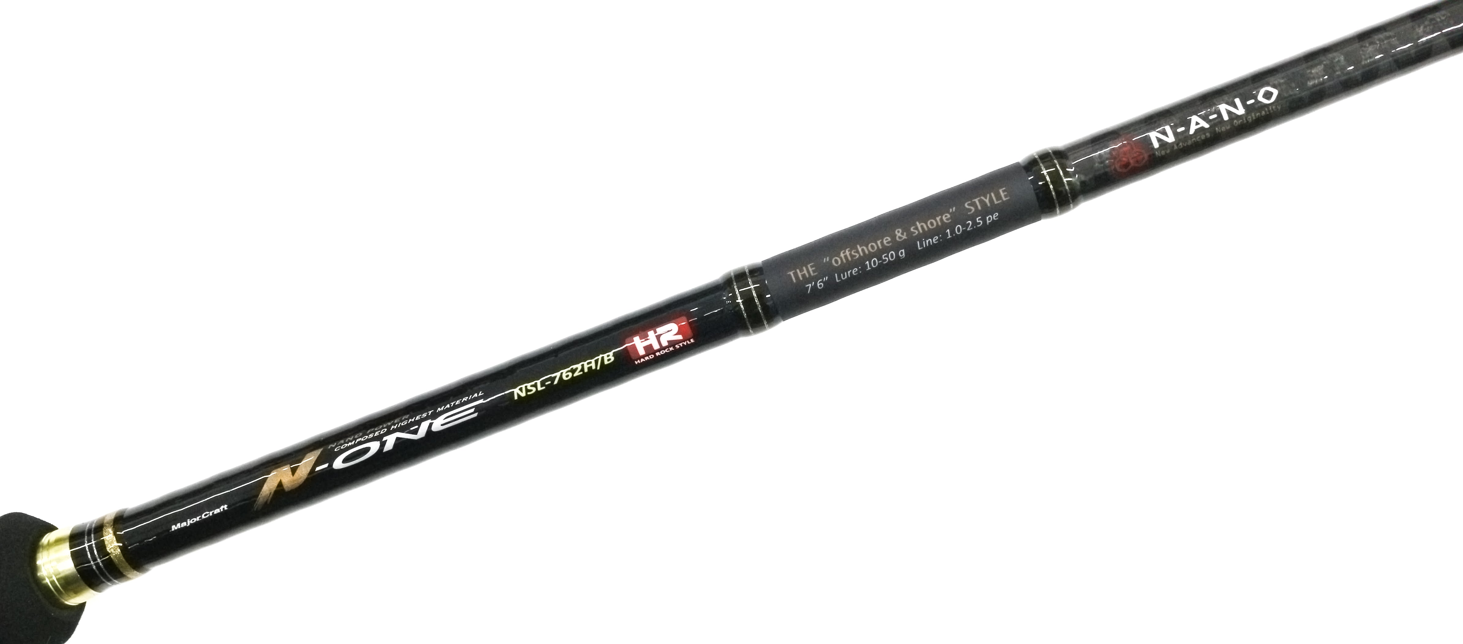 Sale Major Craft N One Series Baitcast Rod NSL 762 H/B (9388)