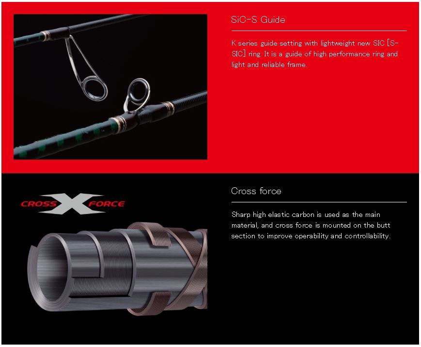 Major Craft Fine Tail Series Baitcast Rod FTX B46/505 UL (1671)