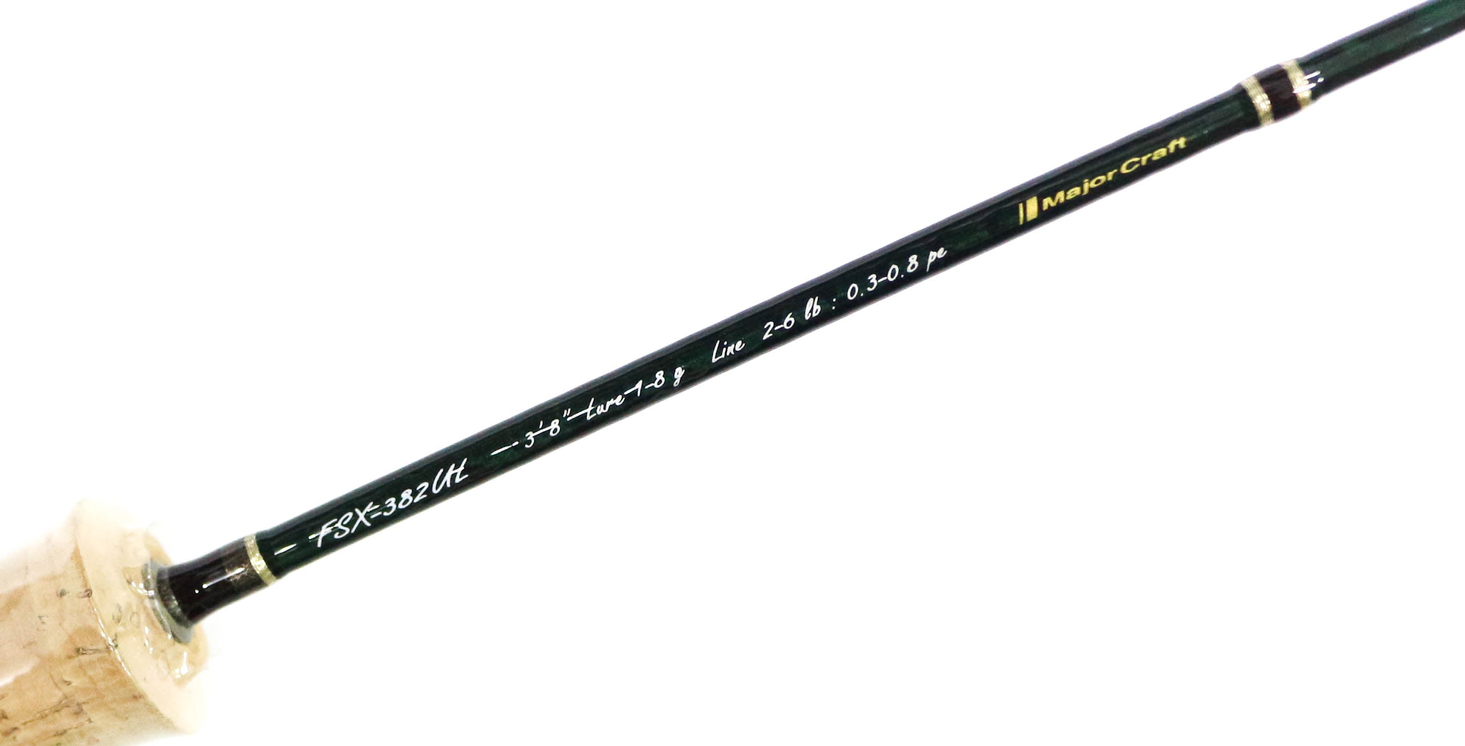 Major Craft Fine Tail Series Spinning Rod FSX 382 UL (1701)