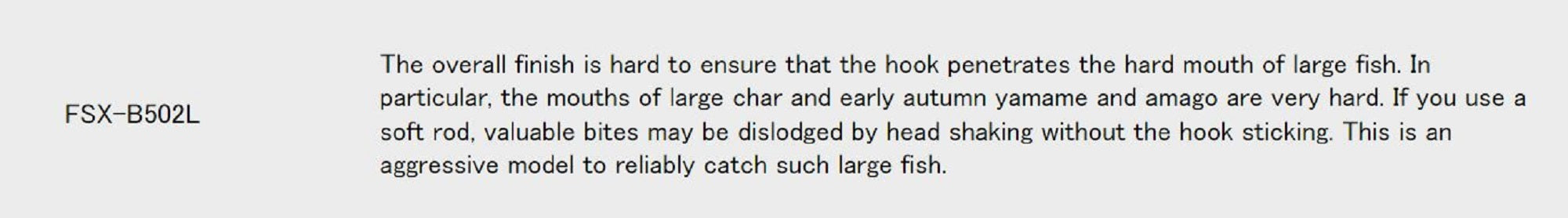 Major Craft Fine Tail Series Baitcast Rod FSX B502 L (1855)