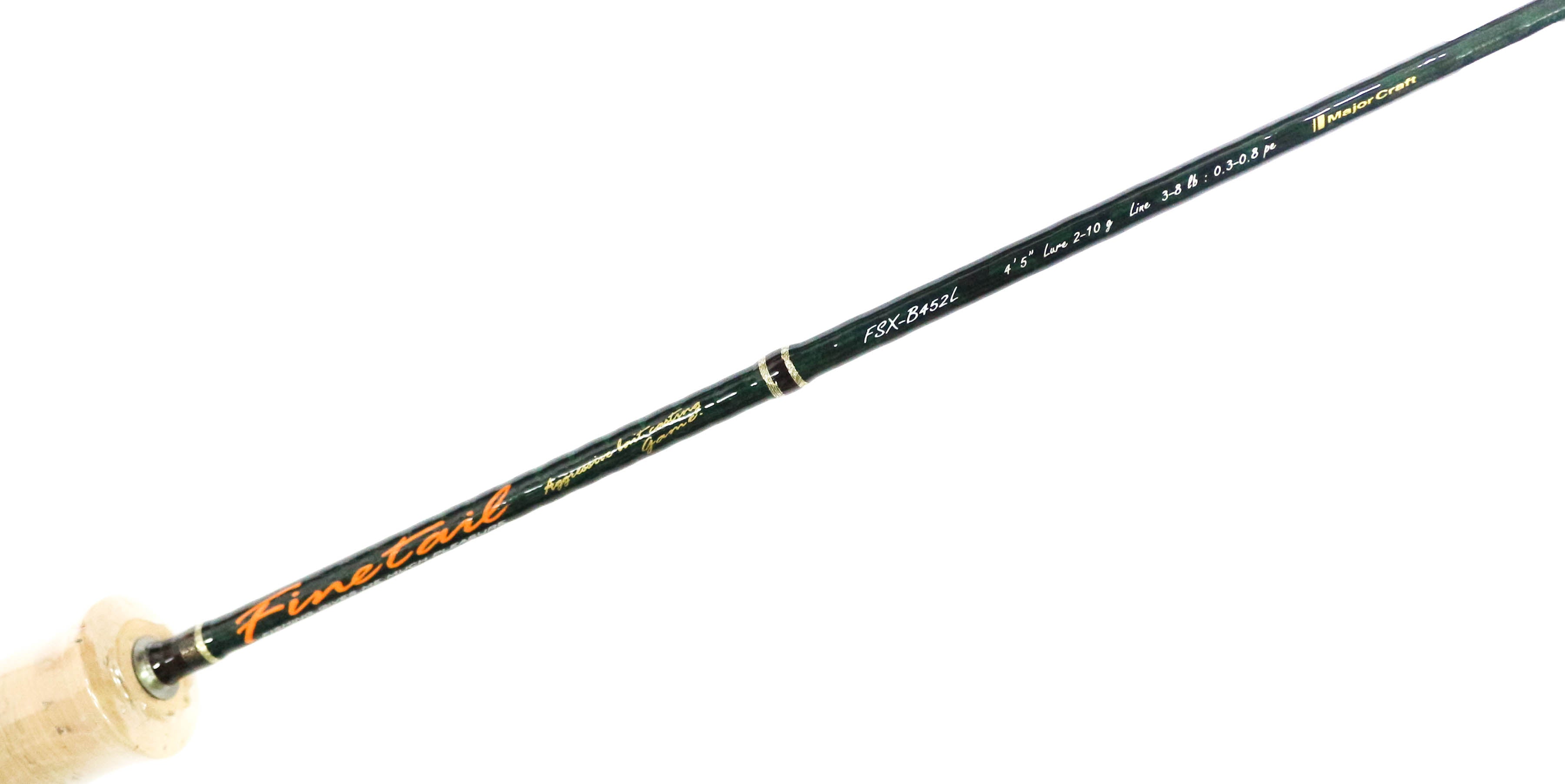 Major Craft Fine Tail Series Baitcast Rod FSX B452 L (1862)