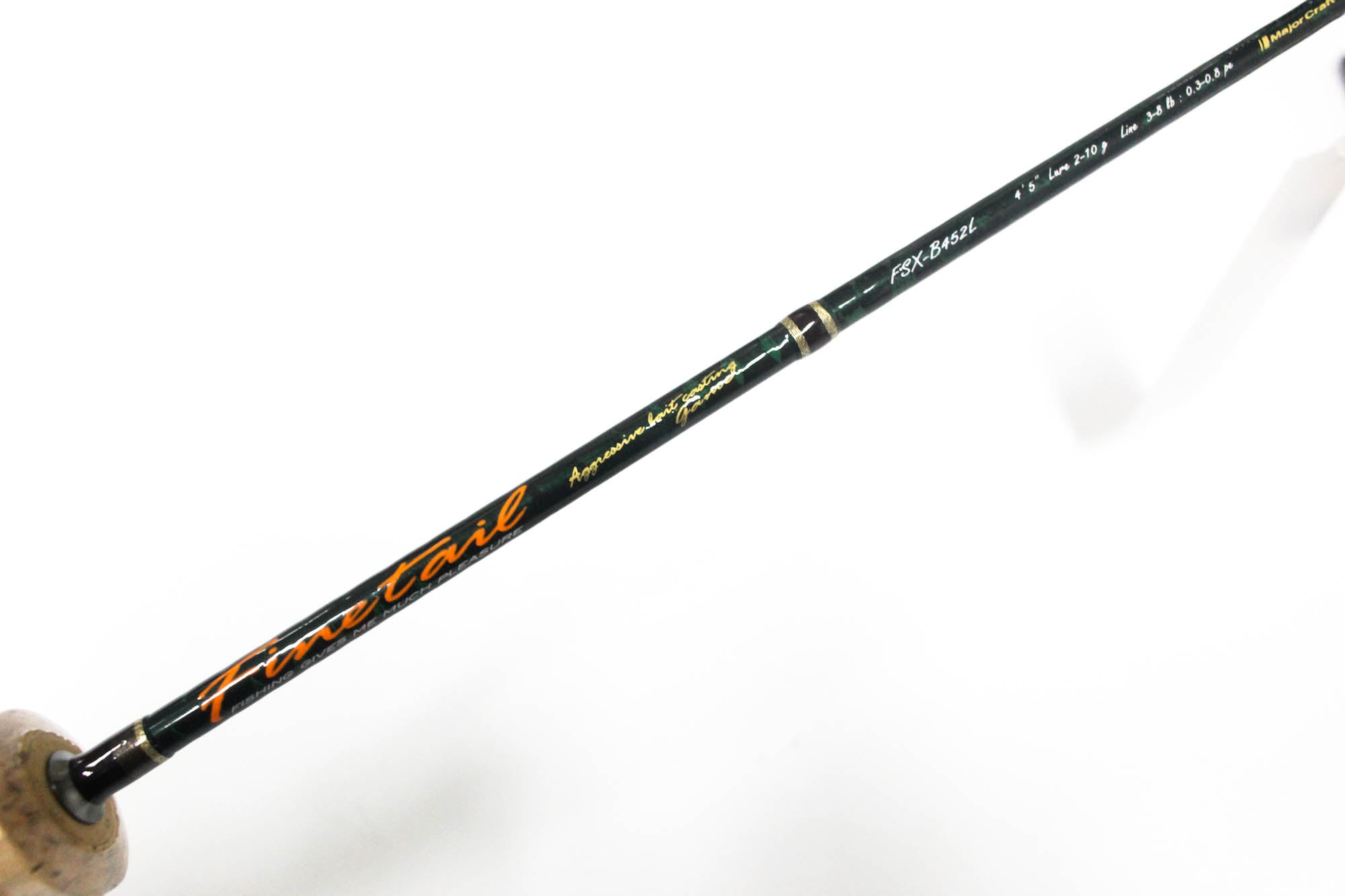 Major Craft Fine Tail Series Baitcast Rod FSX-B452L (1862)