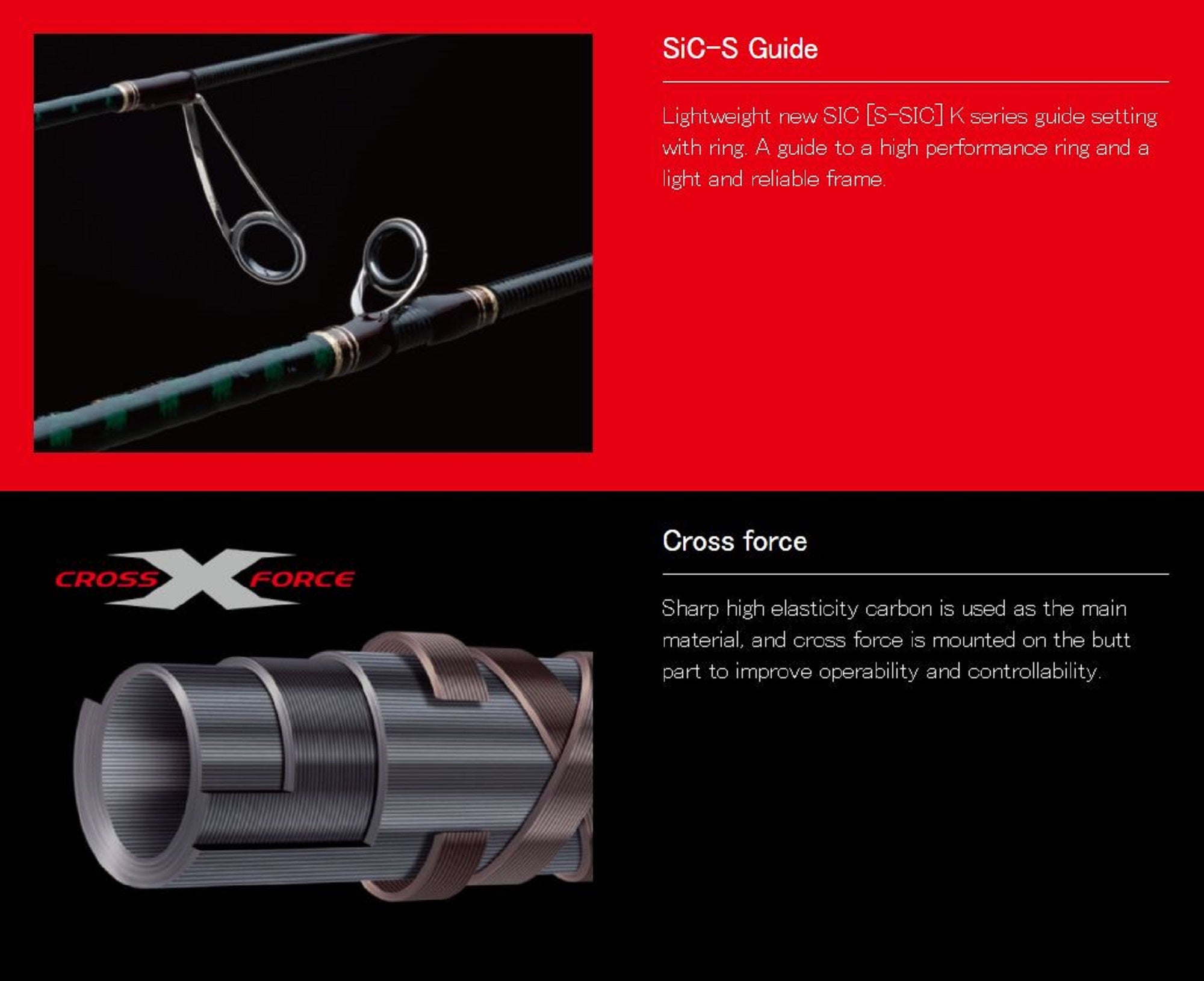 Major Craft Fine Tail Series Baitcast Rod FSX B822 MH (1893)