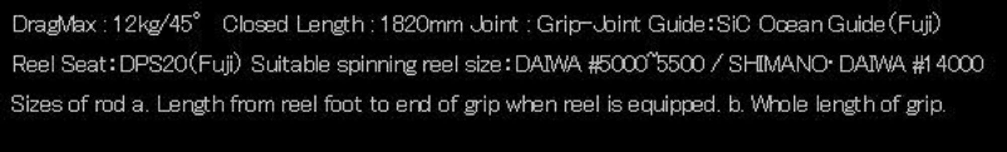 Sale Yamaga Rod Spinning Boat Casting Model Blue Sniper BS-82/6 (4569)