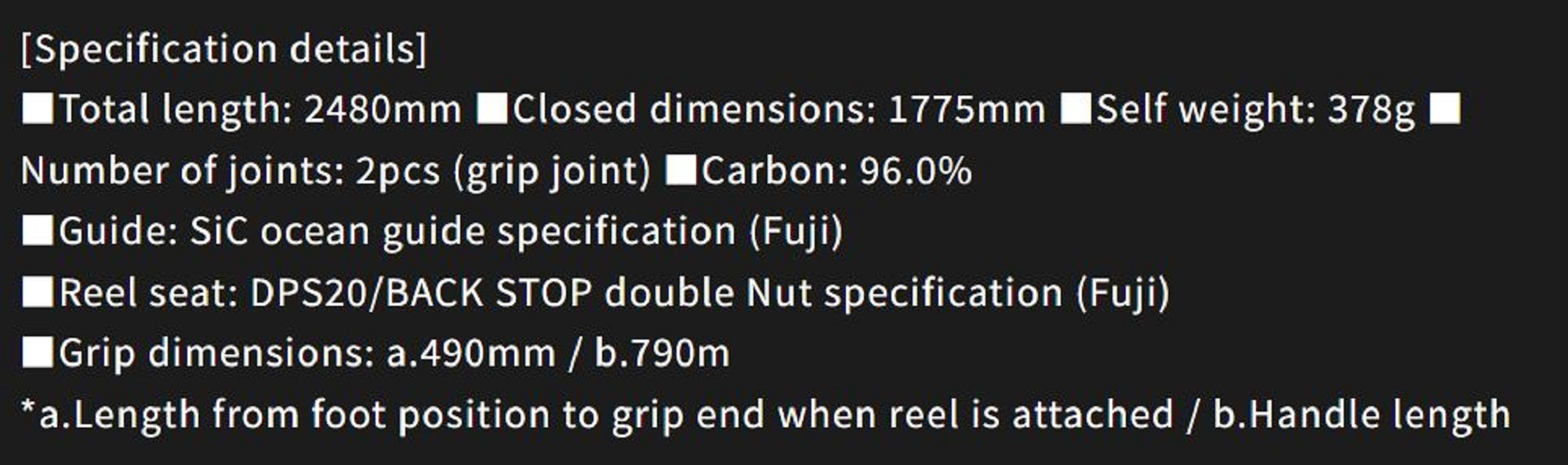 Sale Yamaga Rod Spinning Boat Casting Blue Sniper BS-81/6BL Blacky (4576)