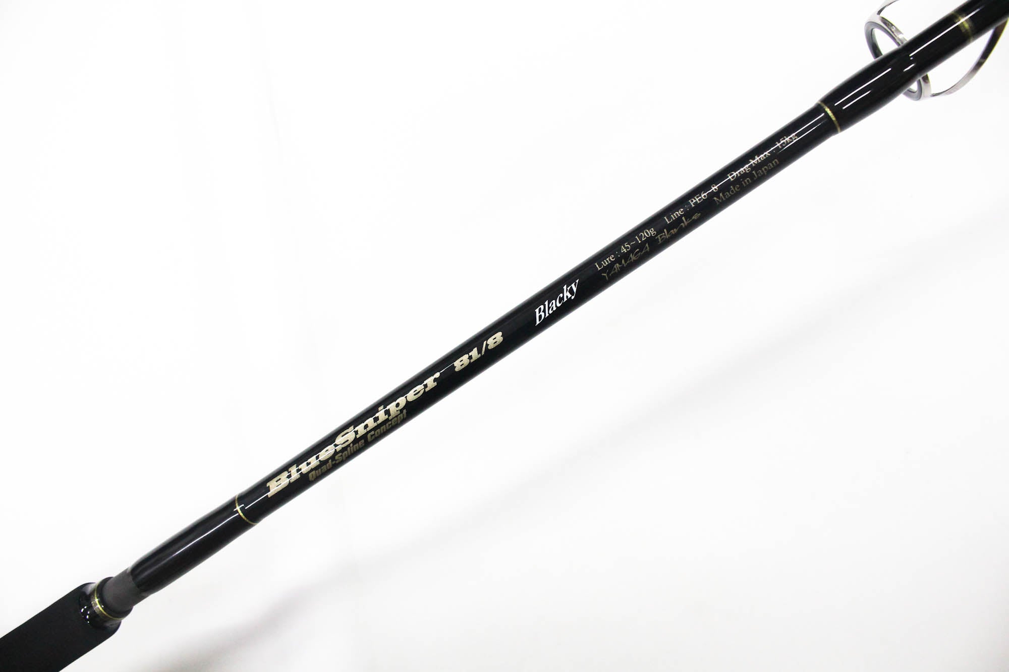 Sale Yamaga Rod Spinning Boat Casting Blue Sniper BS-81/8BL Blacky (4583)