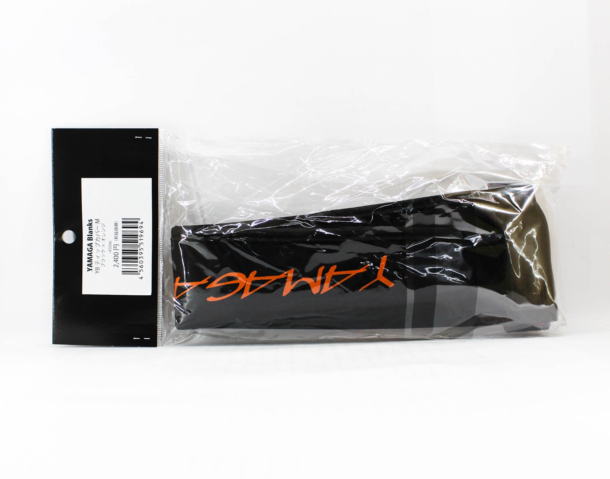 Yamaga Rod Tip Cover 450mm Size M Black Orange (9694)