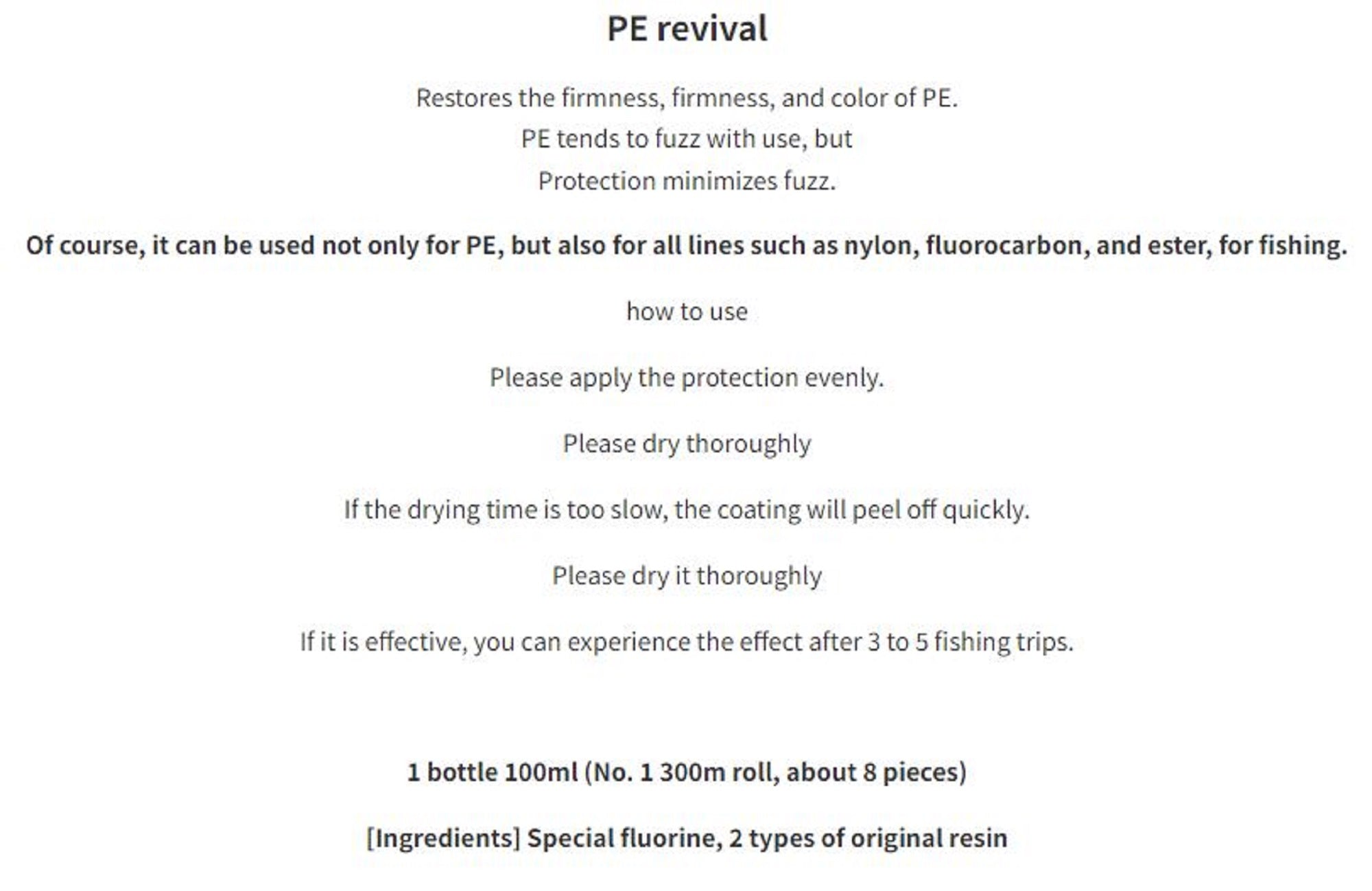 MTCW Line Coating Agent Strongest Conditioner (1274)