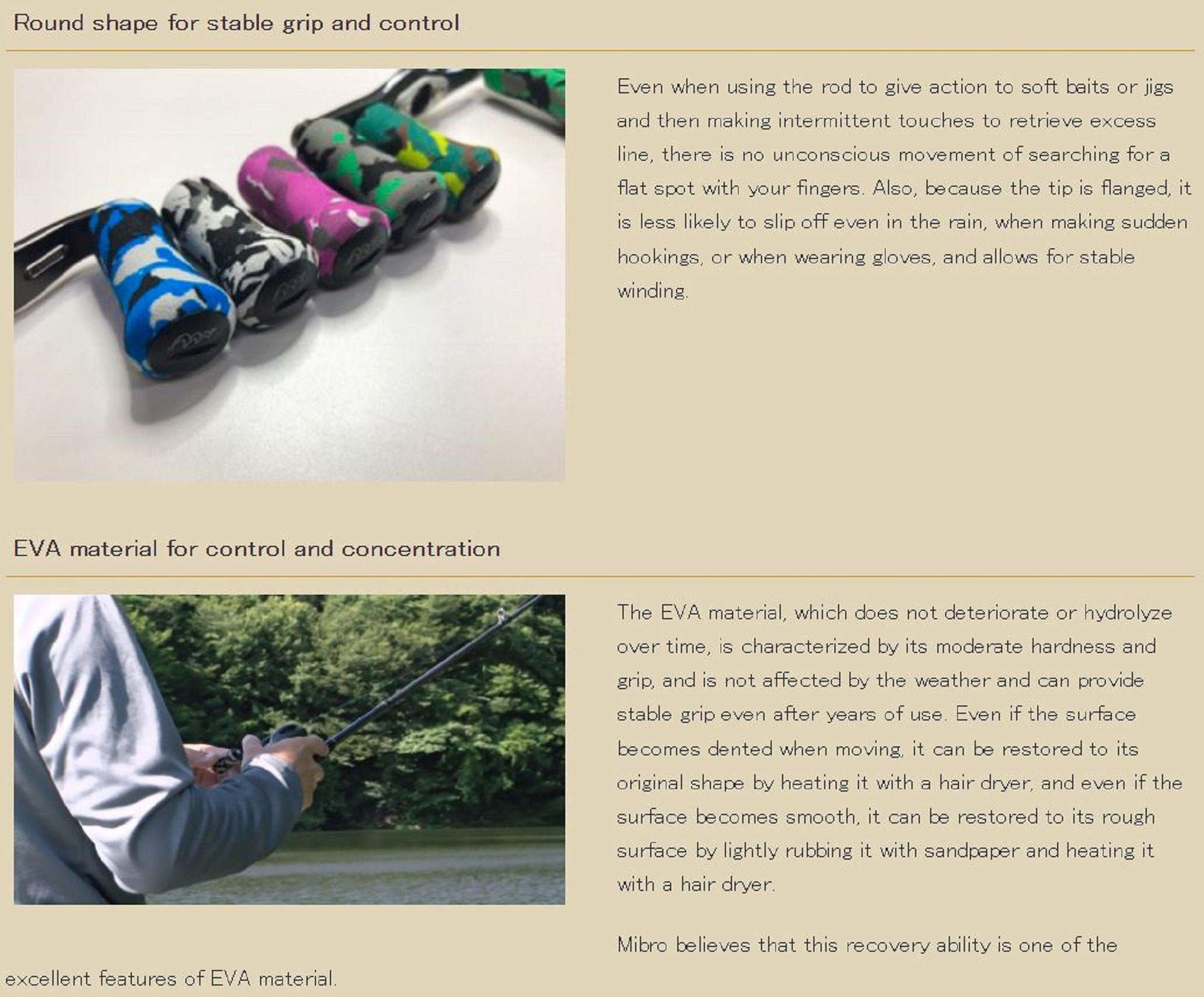 Mibro 3C Handle Knob Rubber Cork 14 (1834)