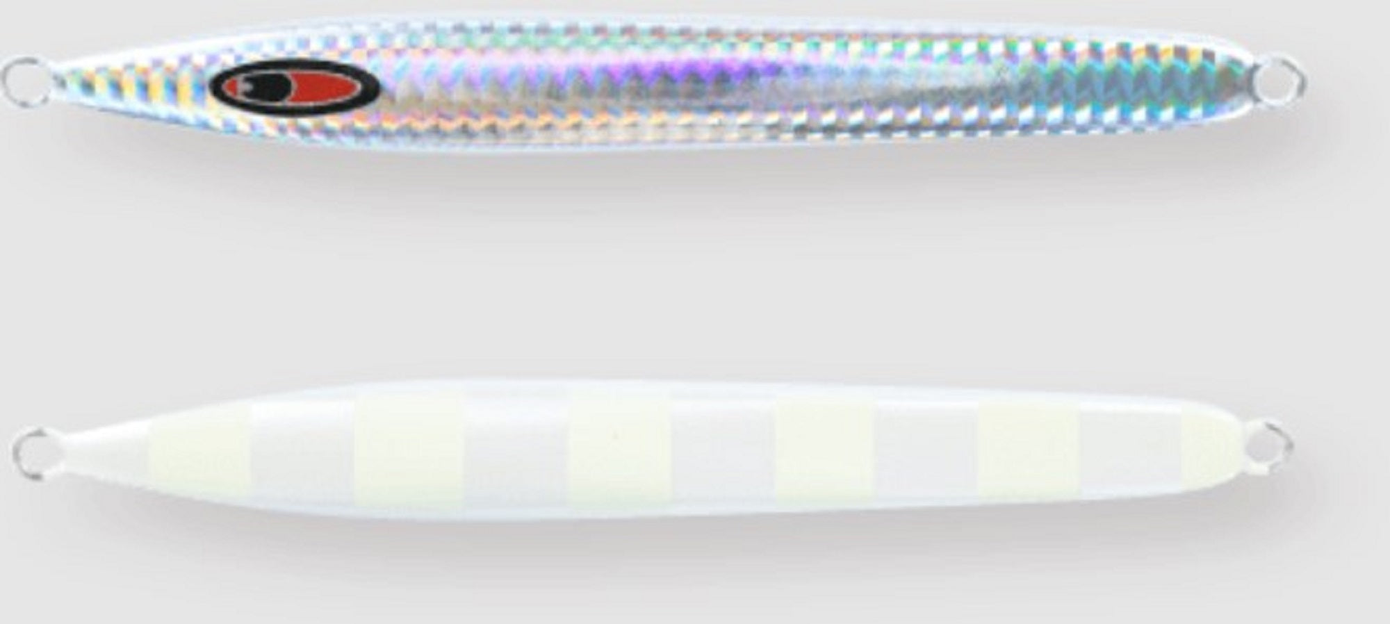 Seafloor Control Metal Jig Arc 170 grams Pearl Zebra Glow GR (6372)