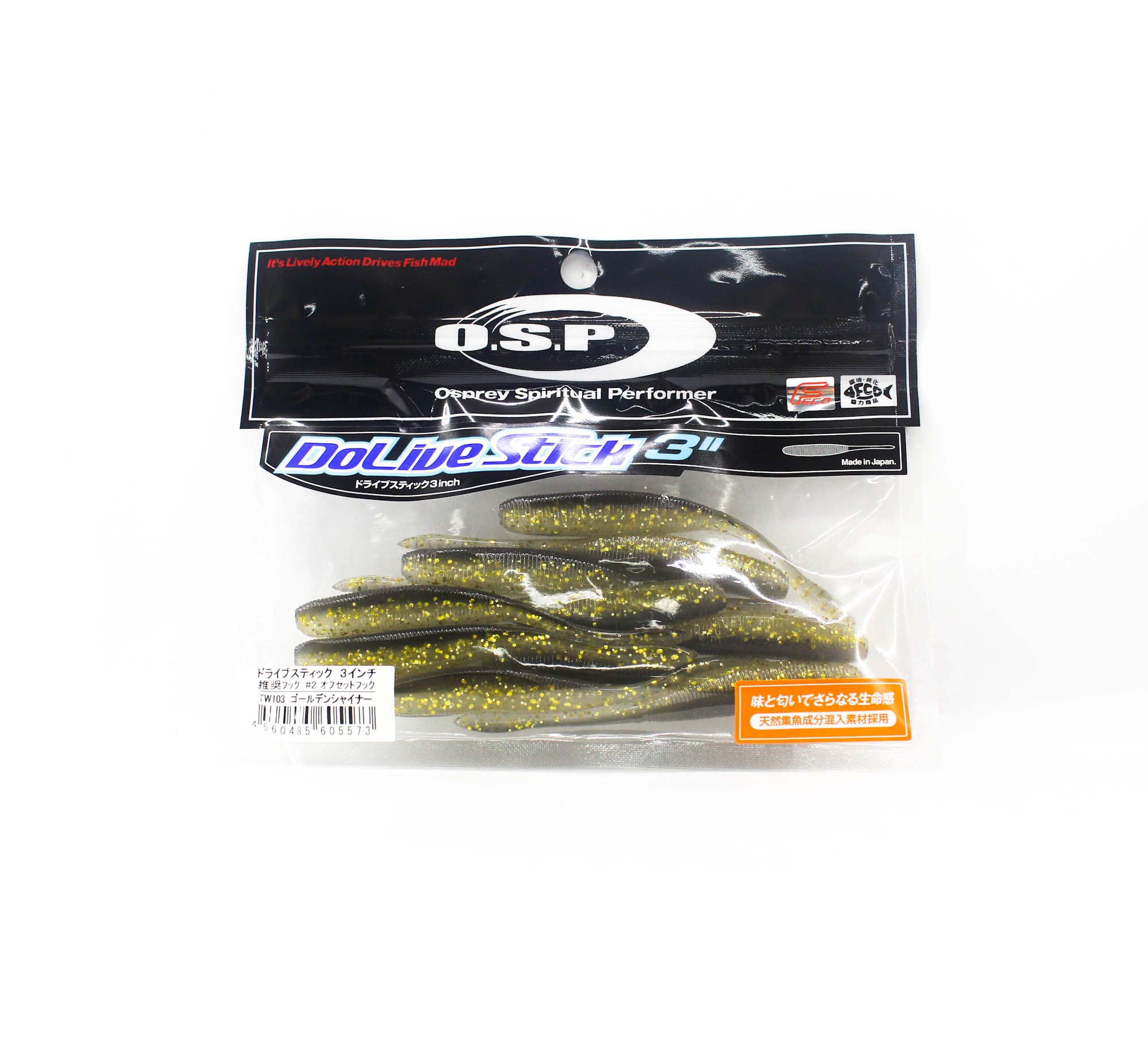 OSP Soft Lure Dolive Stick 3 Inches TW-103 (5573)