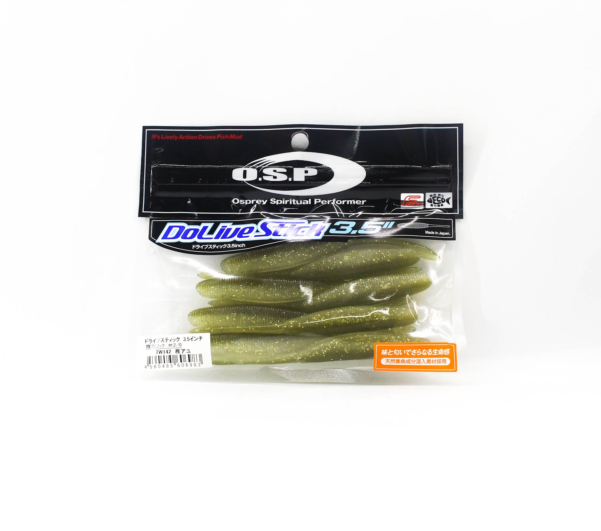OSP Soft Lure Dolive Stick 3.5 Inches TW-142 (6983)