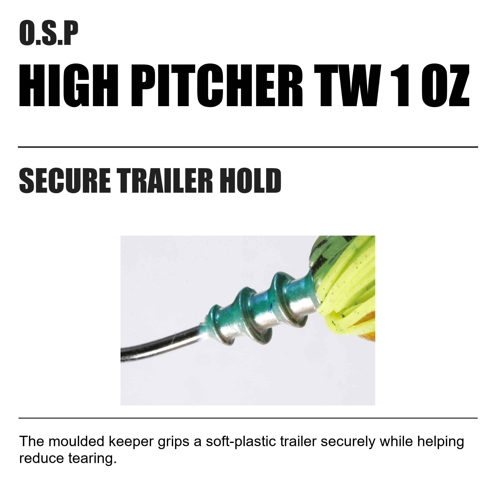 OSP Spinner Bait High Pitcher TW 1 Oz S-38 (8832)