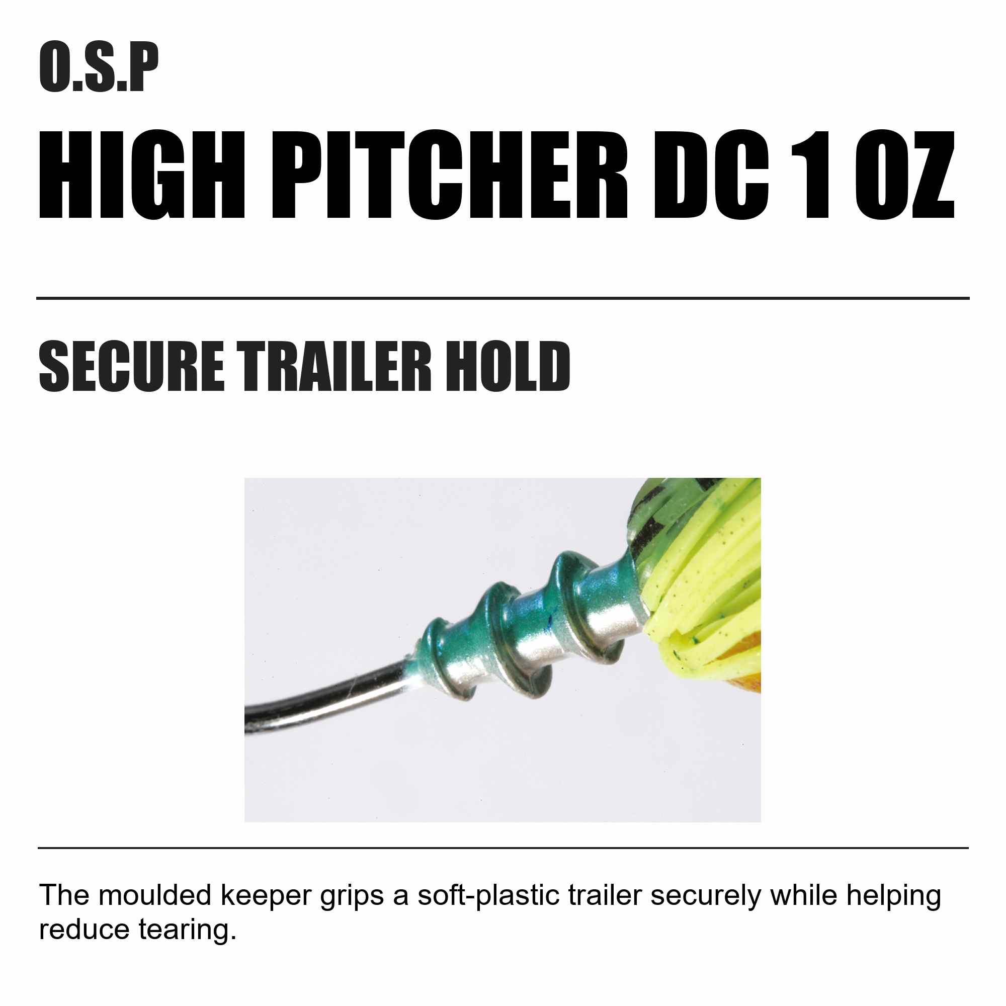 OSP Spinner Bait High Pitcher DC 1 Oz S-06 (8948)