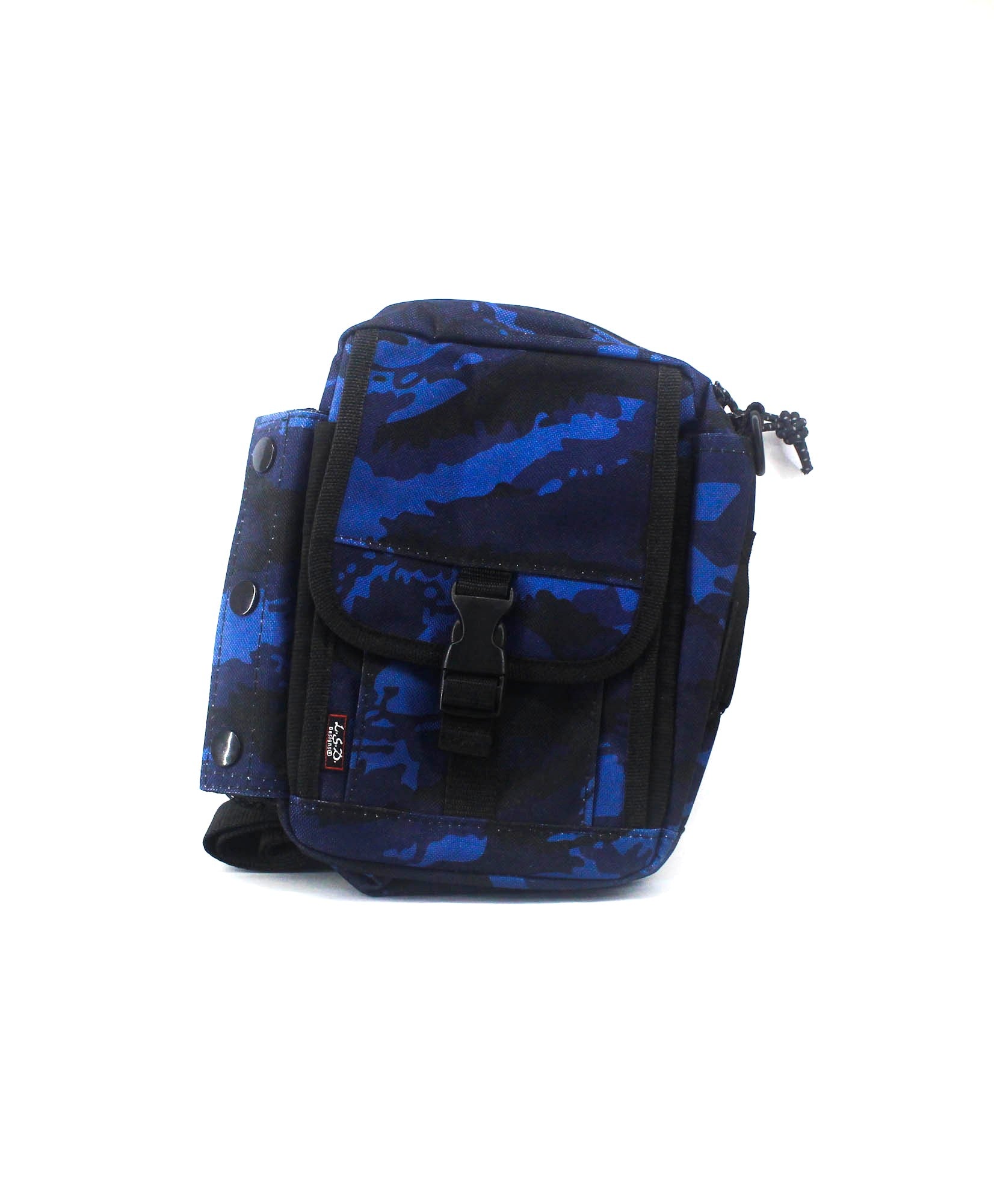 LSD Mini Shoulder Pac Sling Bag Blue Camo 20 x 13 x 8cm (5158)