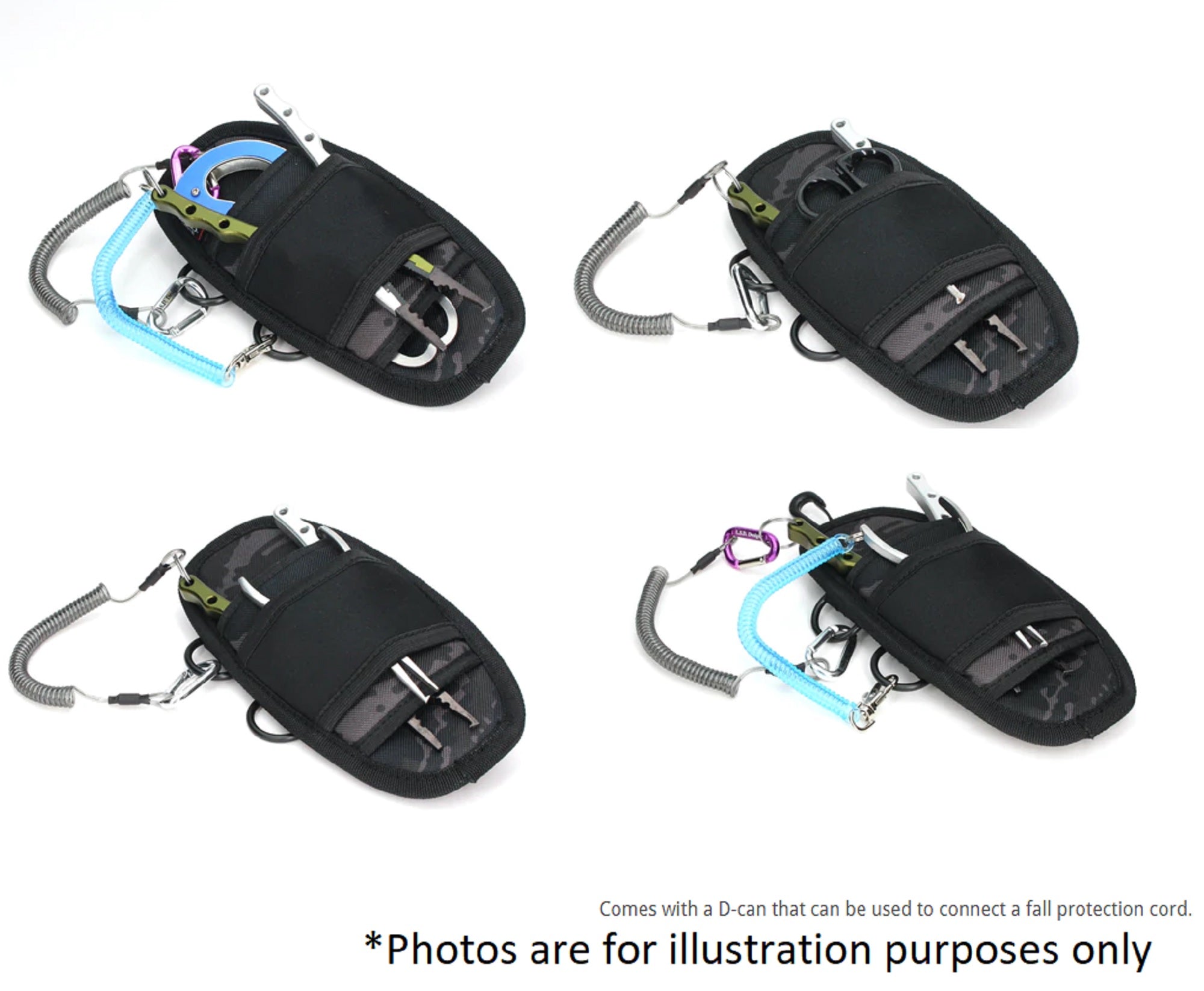 LSD Plier Holder Double Neo II 20 x 10 x 4.5 cm Camo (3740)