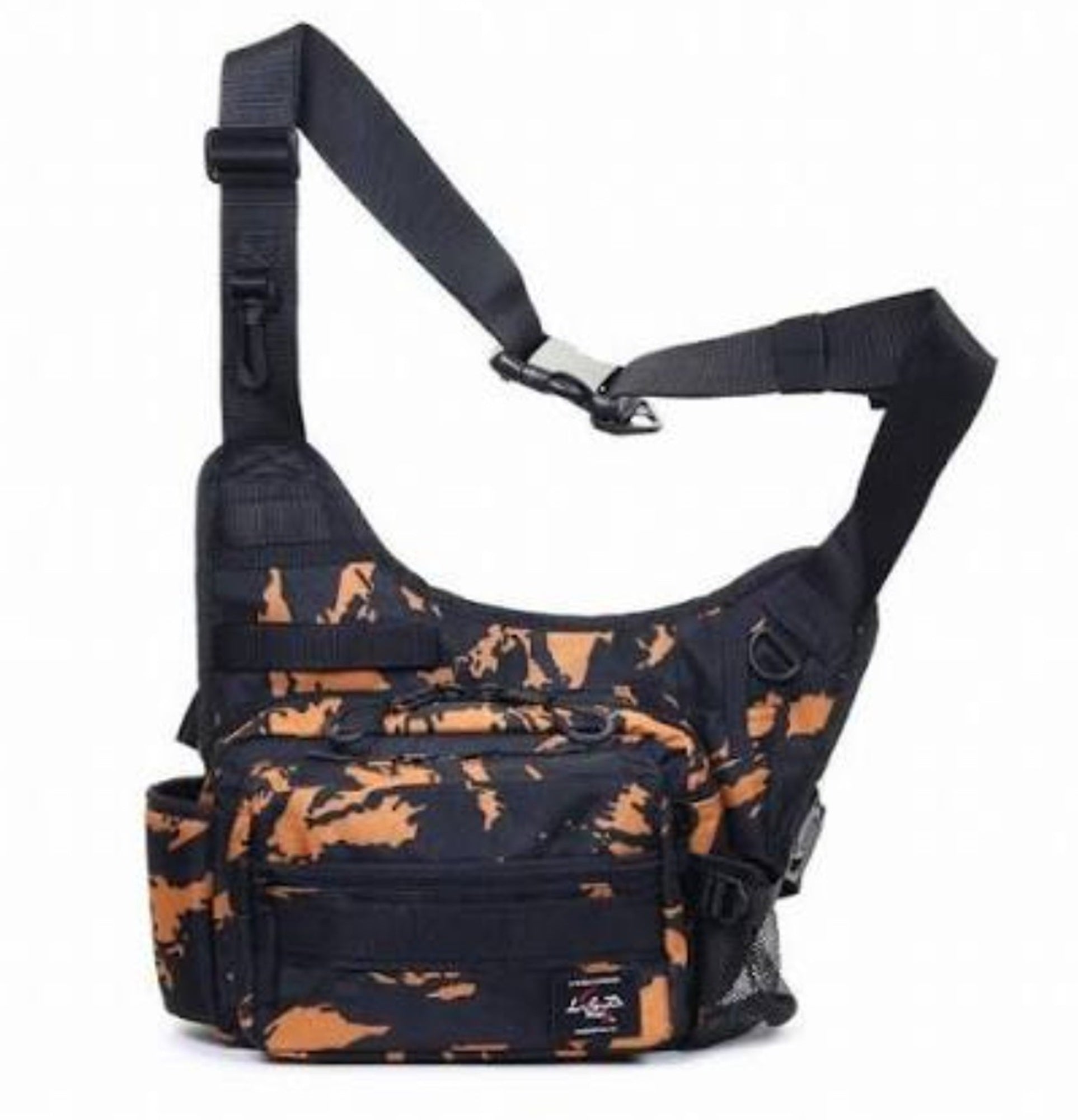 LSD One Shot Side Neo Tackle Bag JR Orange Camo 20 x 26 x 10 cm (4211)