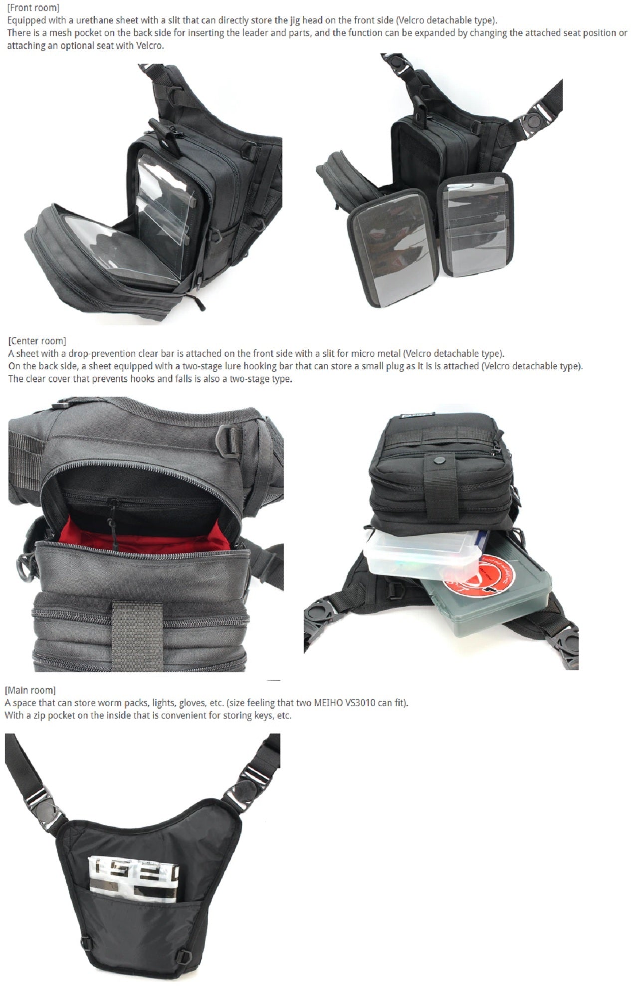 LSD Light Game Bag Quatro 30 x 32 x 27 cm C Black (9179)