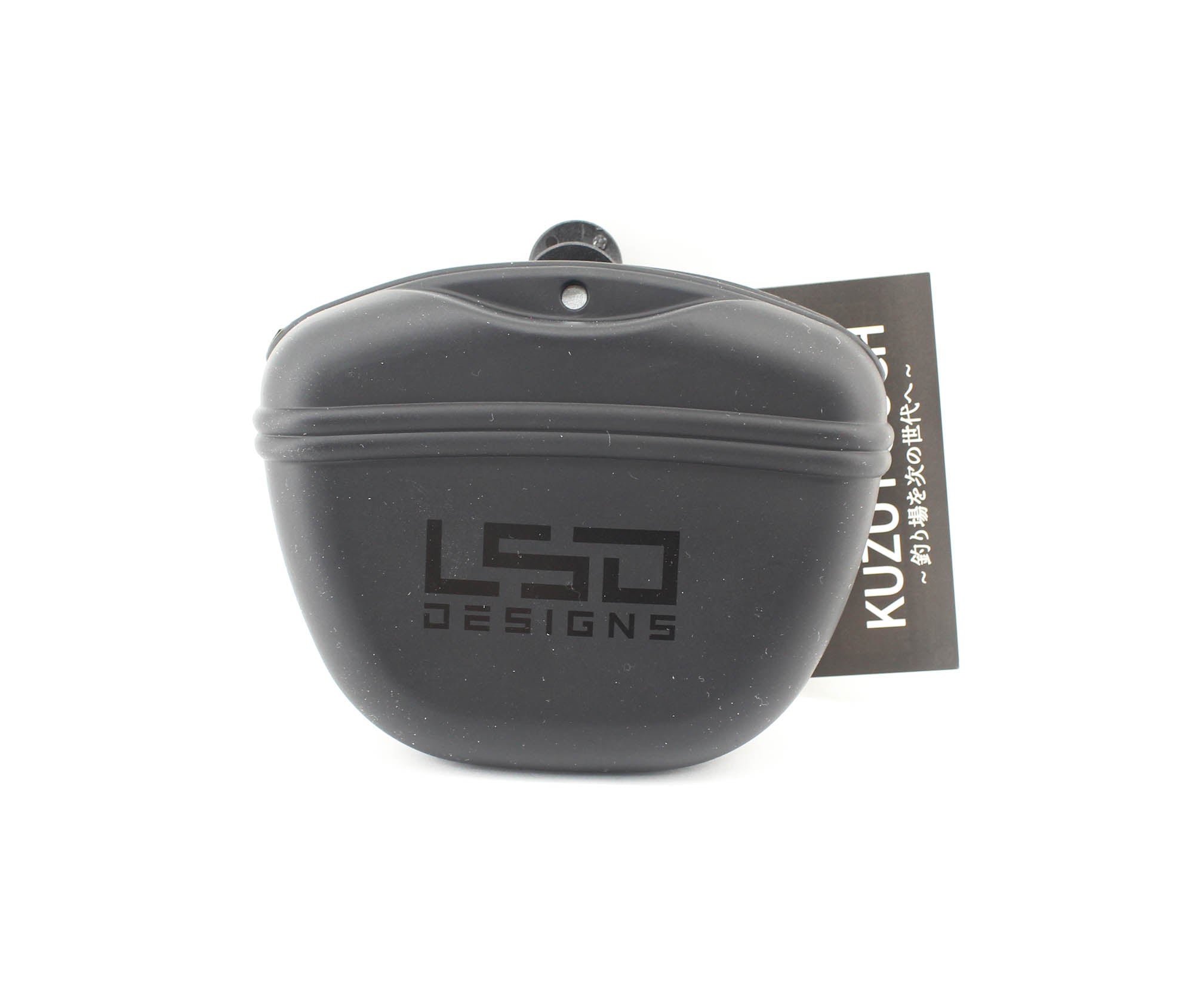 LSD Kuzu Pouch Silicon Clip on 11.5 x 13.5 cm Mat Black (9377)