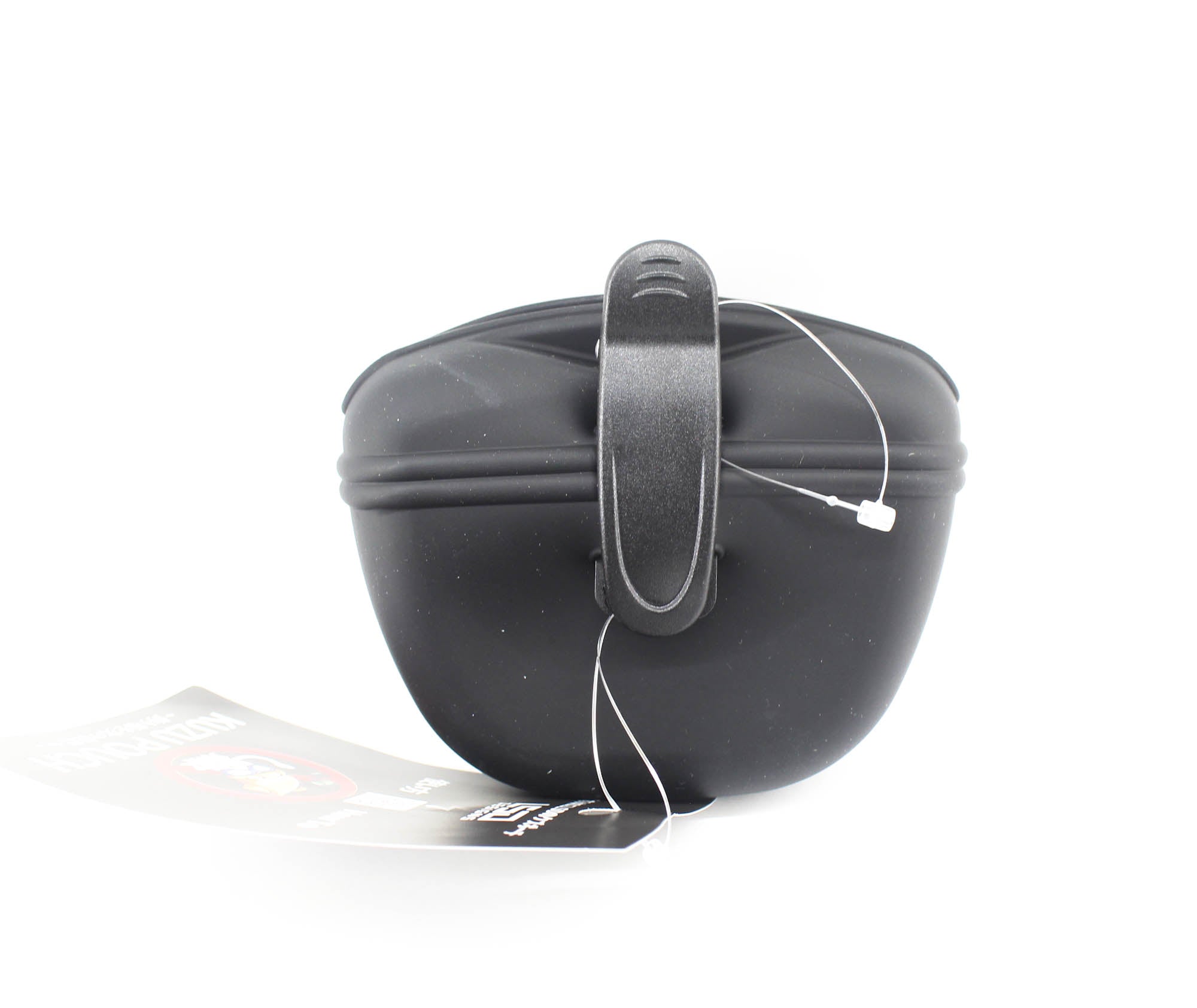 LSD Kuzu Pouch Silicon Clip on 11.5 x 13.5 cm Mat Black (9377)