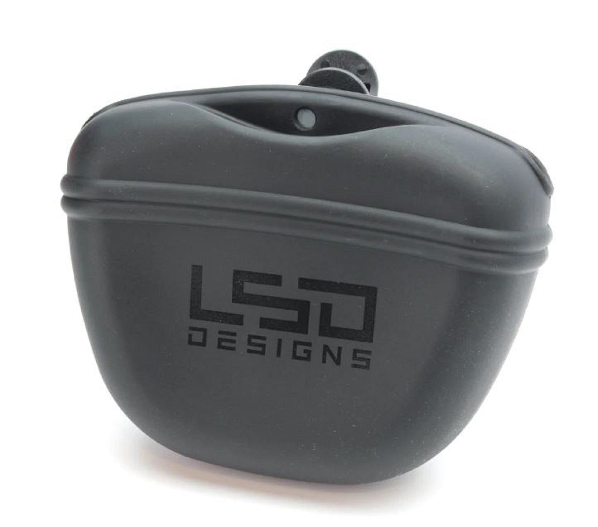 LSD Kuzu Pouch Silicon Clip on 11.5 x 13.5 cm Mat Black (9377)