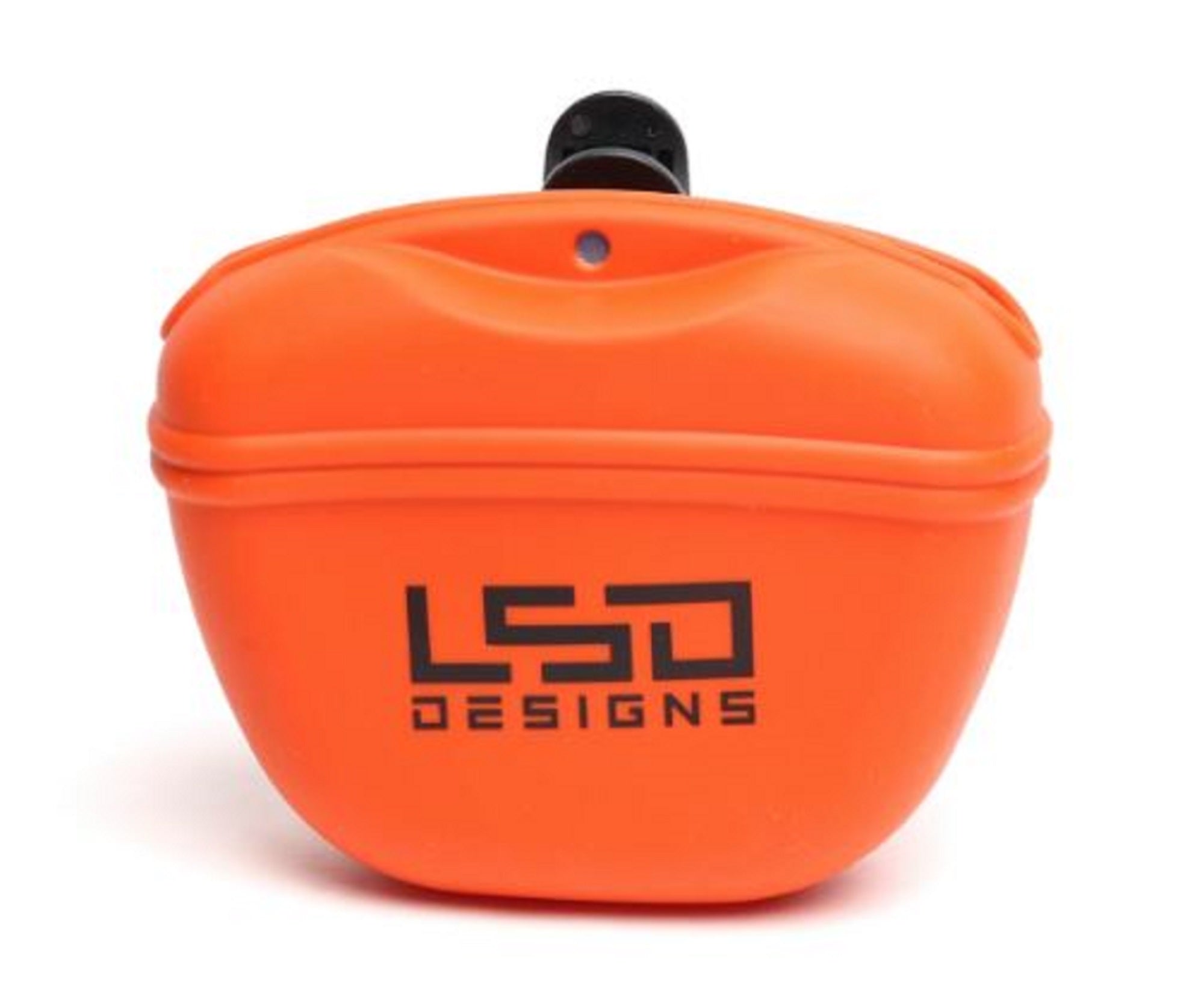 LSD Kuzu Pouch Silicon Clip on 11.5 x 13.5 cm Mat Orange (9452)