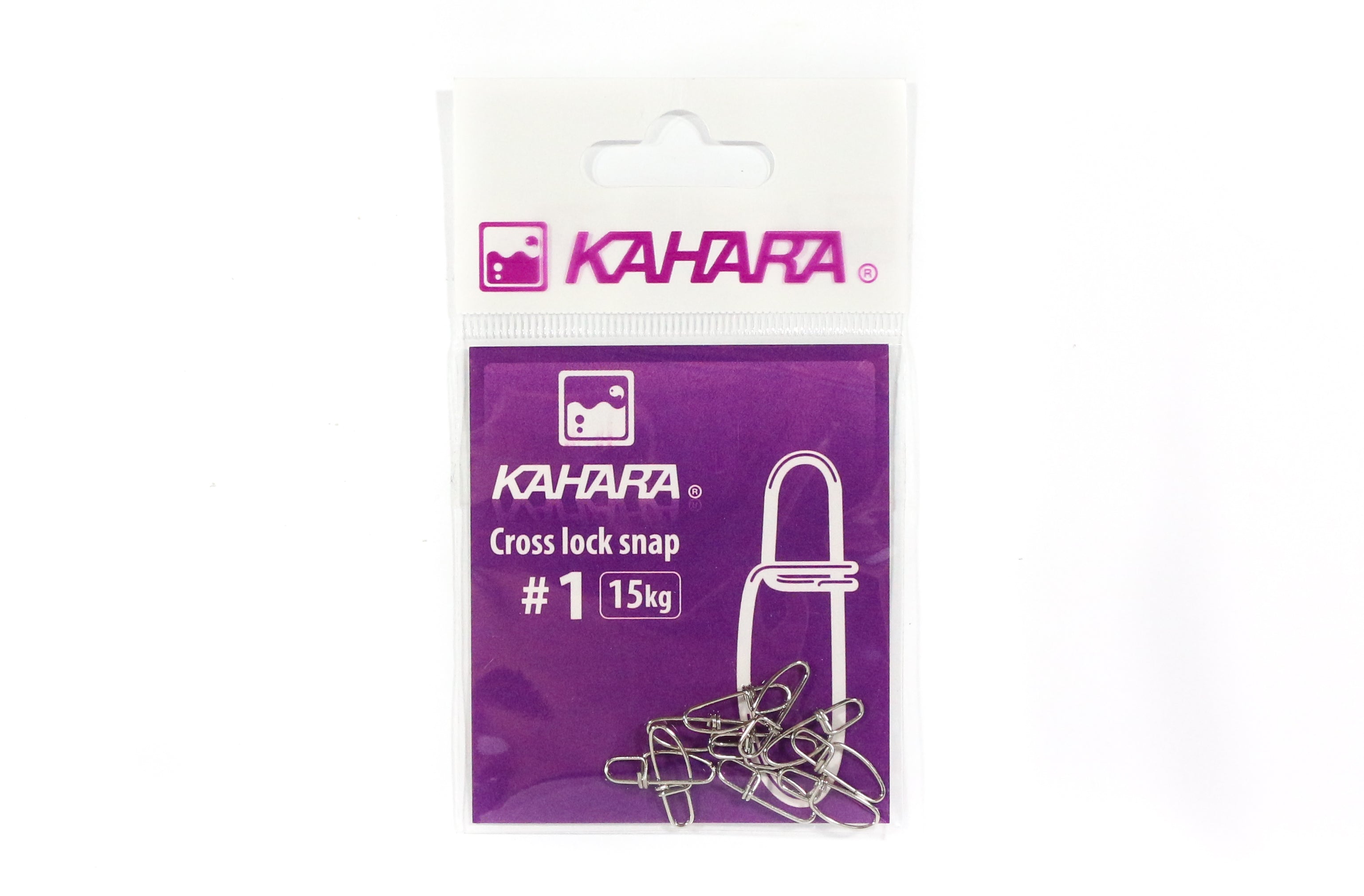 Kahara Cross Lock Lure Snap Size 1 (0676)
