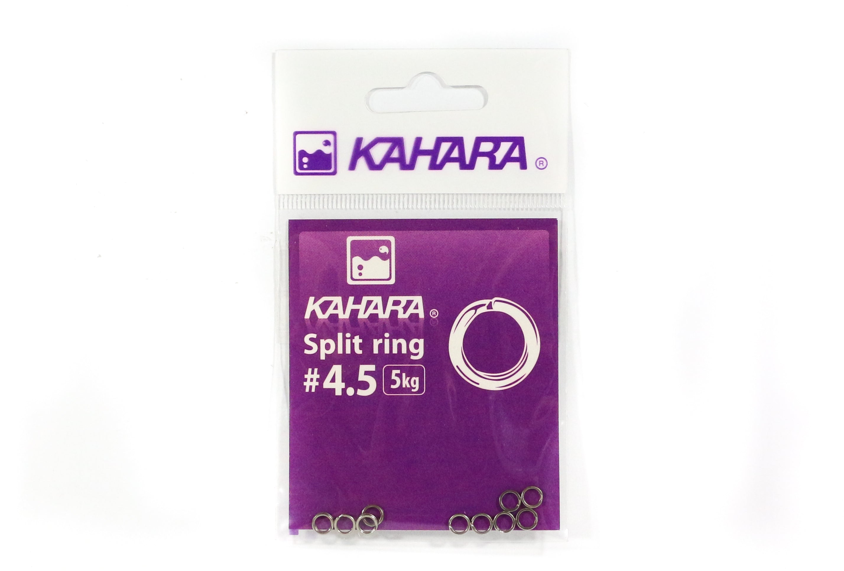 Kahara Split Ring Stainless Steel Size 4.5 (0713)