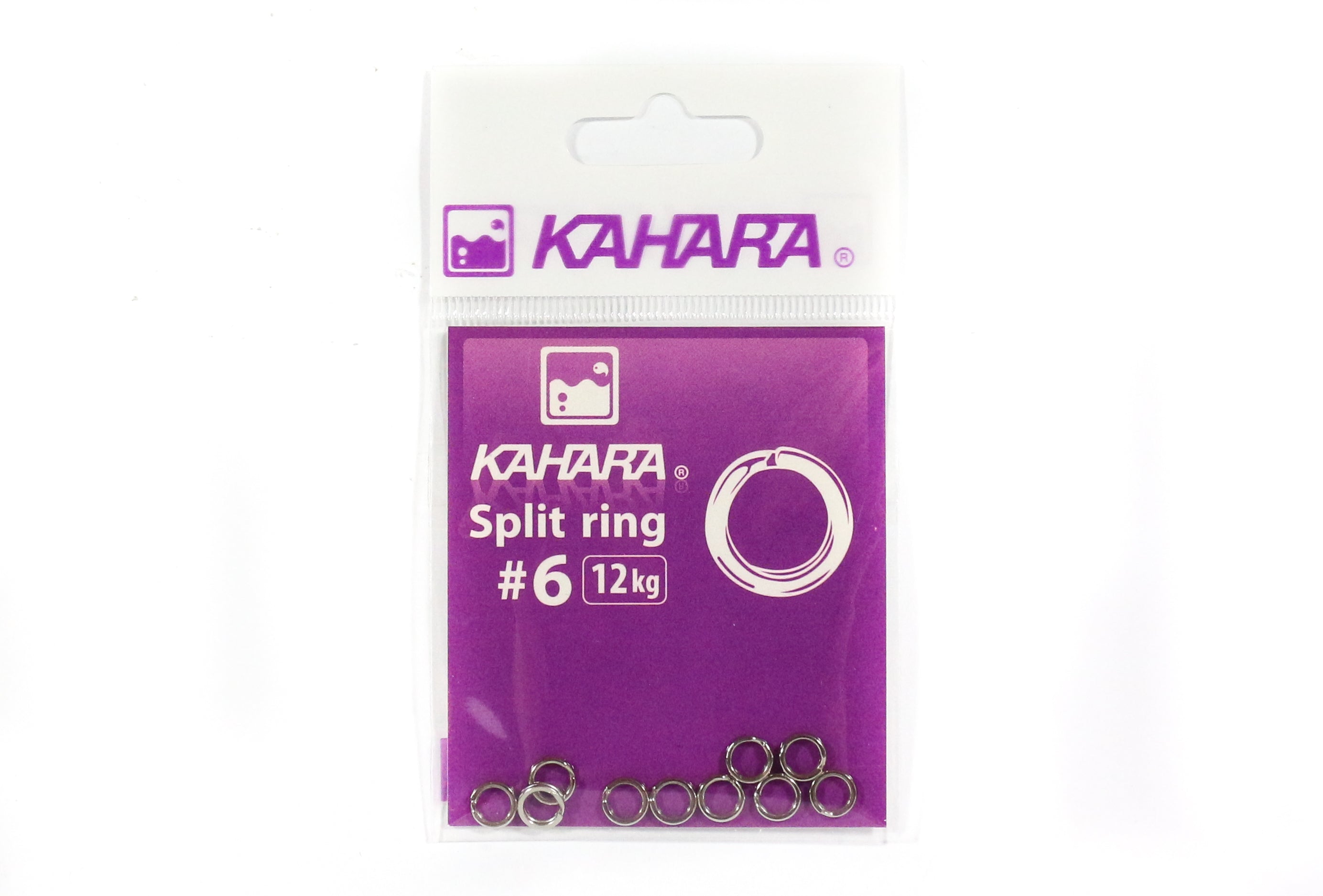 Kahara Split Ring Stainless Steel Size 6 (0737)