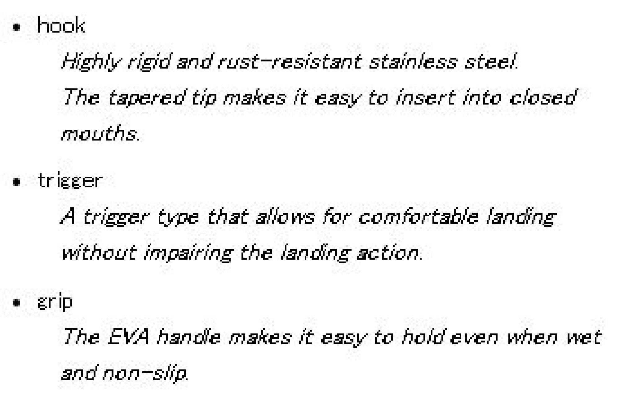 Kahara KJ Fish Grip Tool 80 grams 212mm Blue (2021)