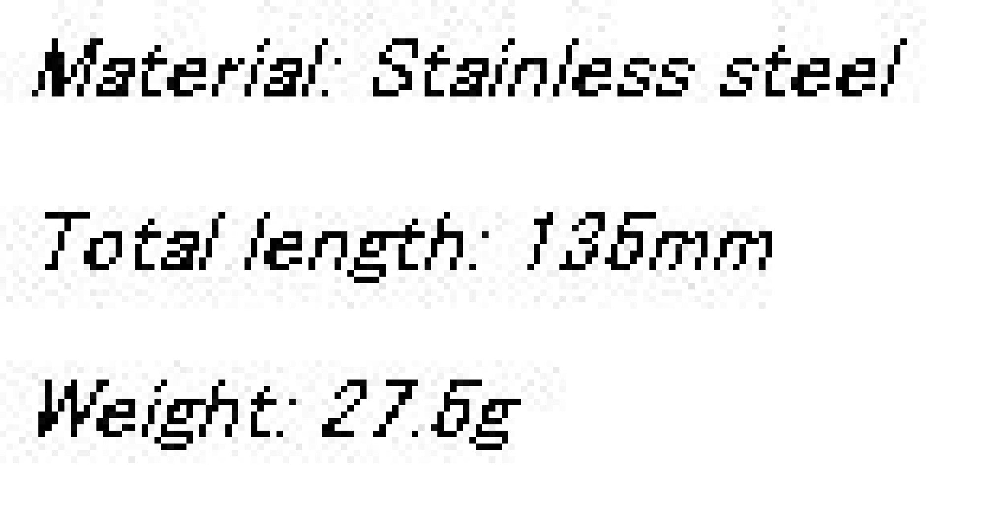 Kahara P.E Braided Line Scissors 27.5 grams 135 mm Black (7095)