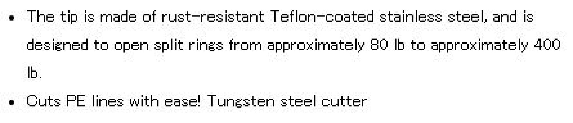 Kahara Split Ring Aluminium Pliers Plus Heavy Duty 205g 7 Inch Sil (7552)