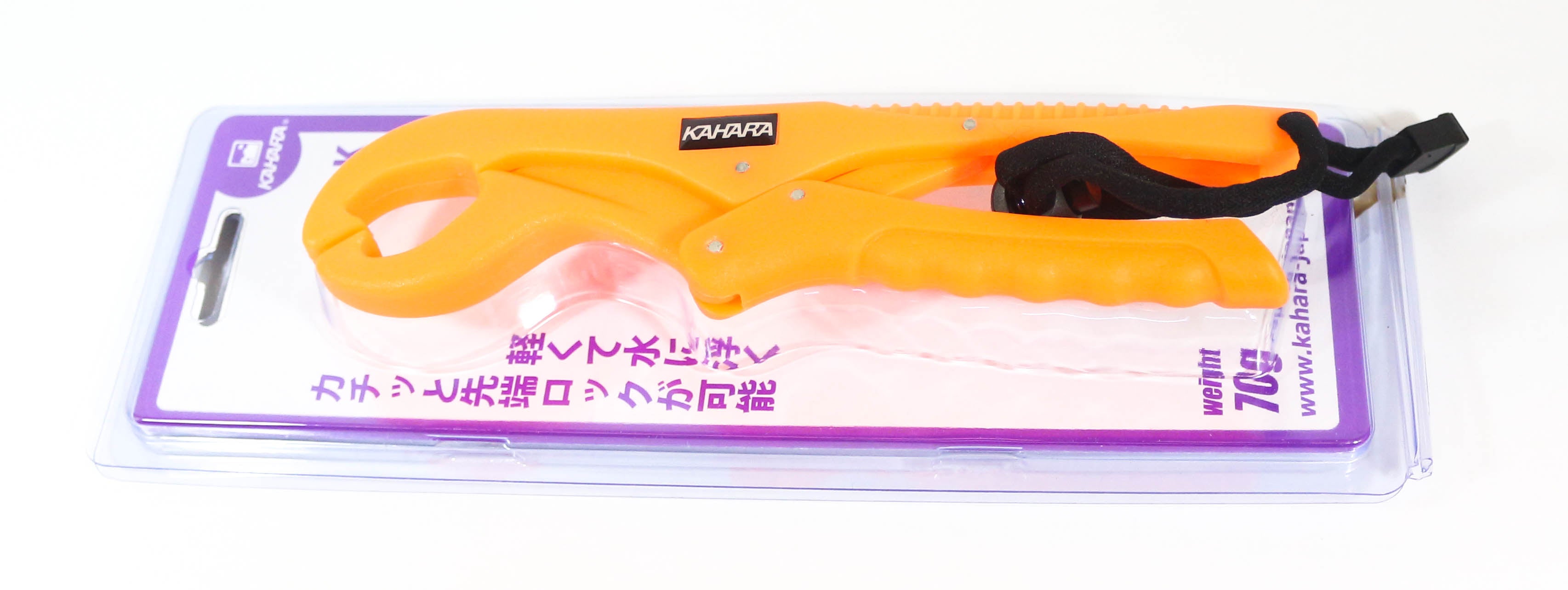 Kahara KJ Fish Grip Tool 70 grams Floating Orange (9341)
