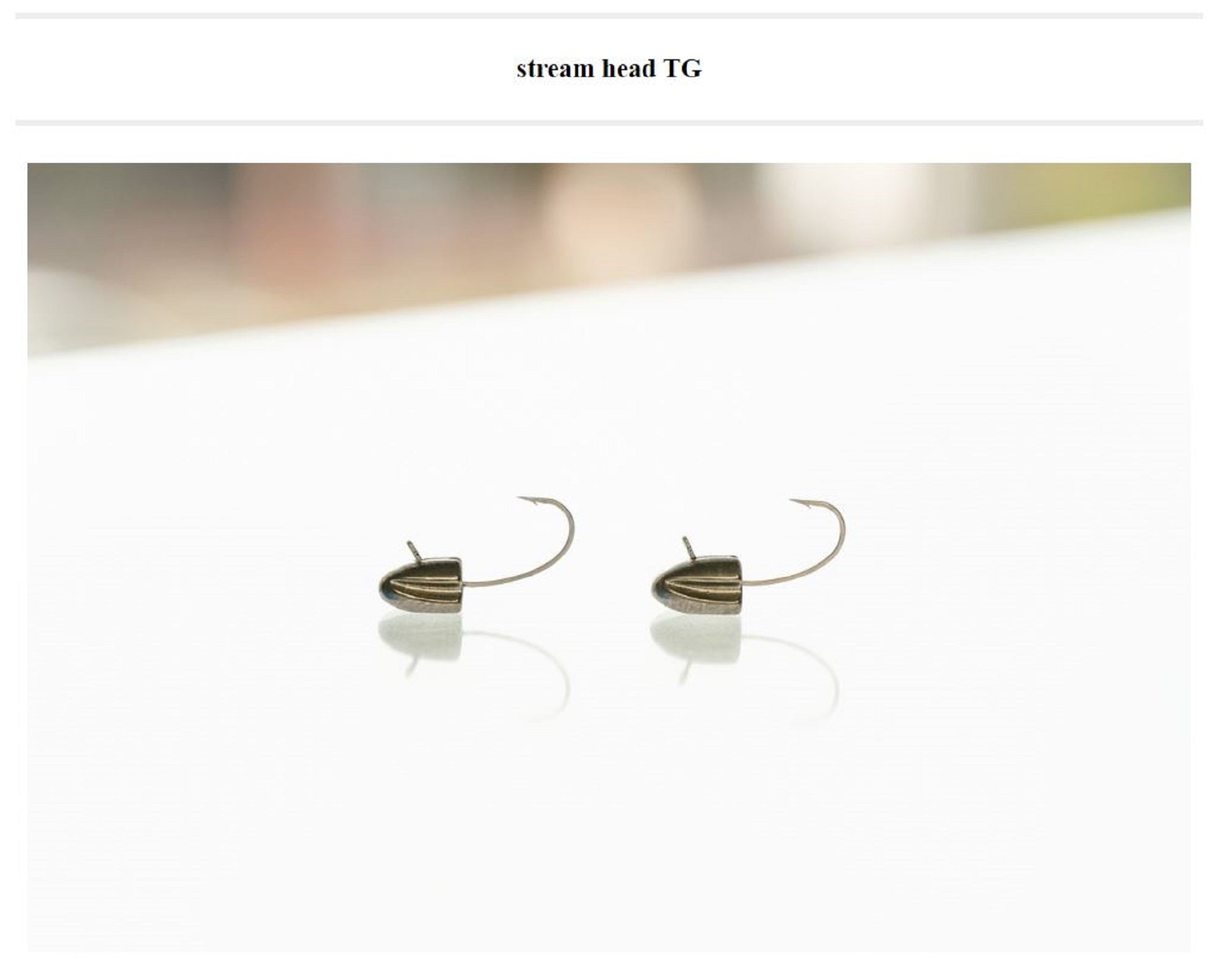 Thirty Four Jig Head Stream Head 0.5 grams 5 per pack (2098)