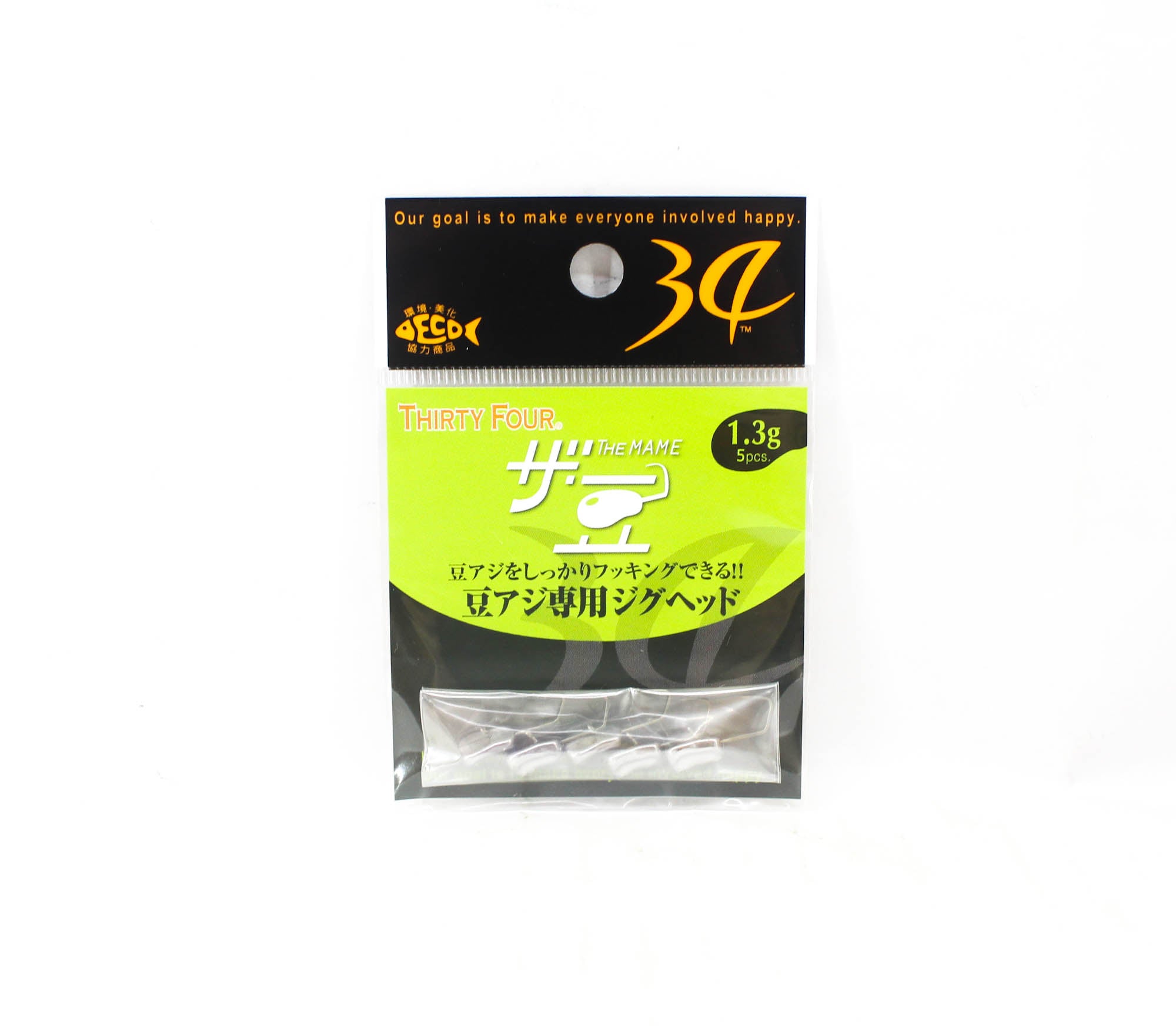 Thirty Four Jig Head The Mame 1.3 grams 5 per pack (2180)