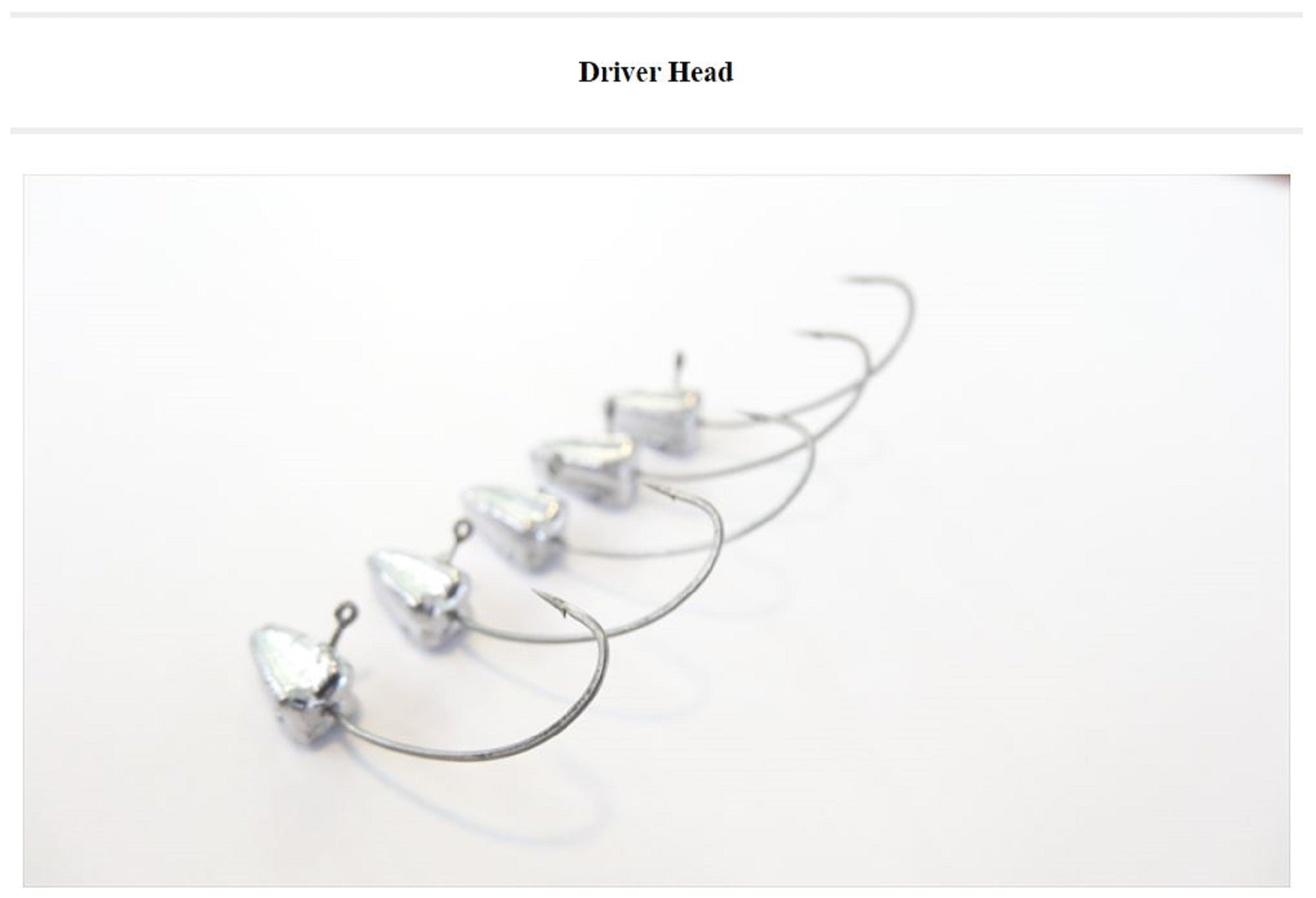 Thirty Four Jig Head Driver Head 0.75 grams 5 per pack (2500)