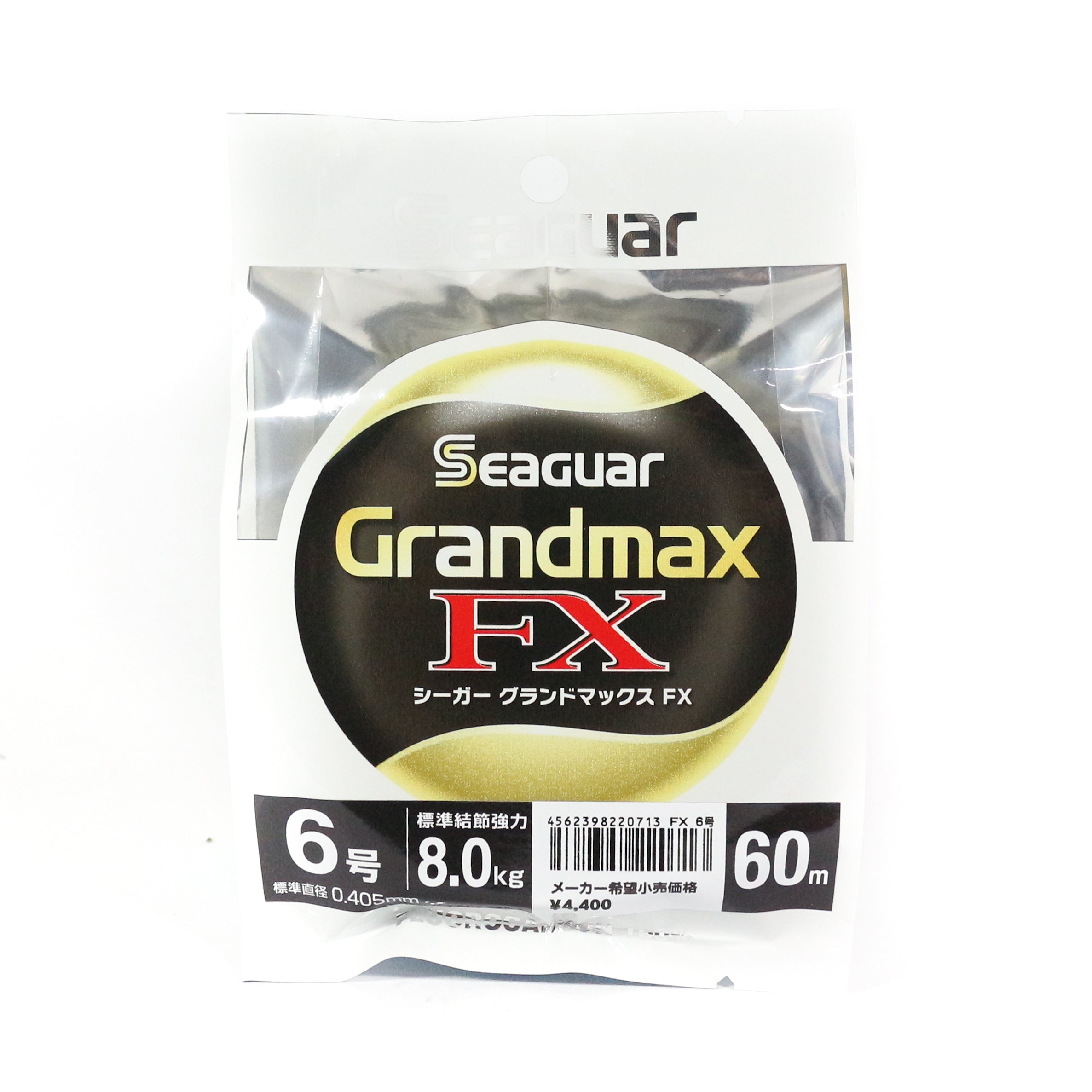 Seaguar Fluorocarbon Grand Max Line 60m Size 6-8kg-0.405mm (0713)