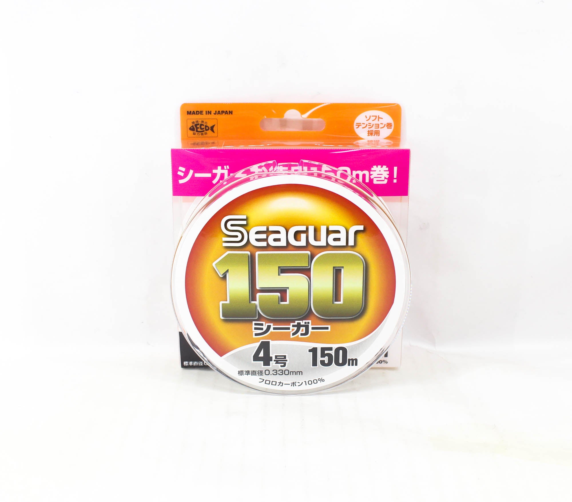 Seaguar Fluorocarbon 150 Leader Line 150m Size 4 16lb (0836)