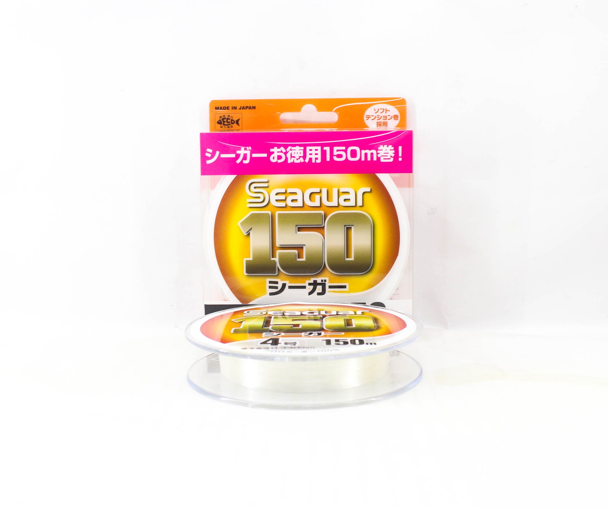 Seaguar Fluorocarbon 150 Leader Line 150m Size 4 16lb (0836)