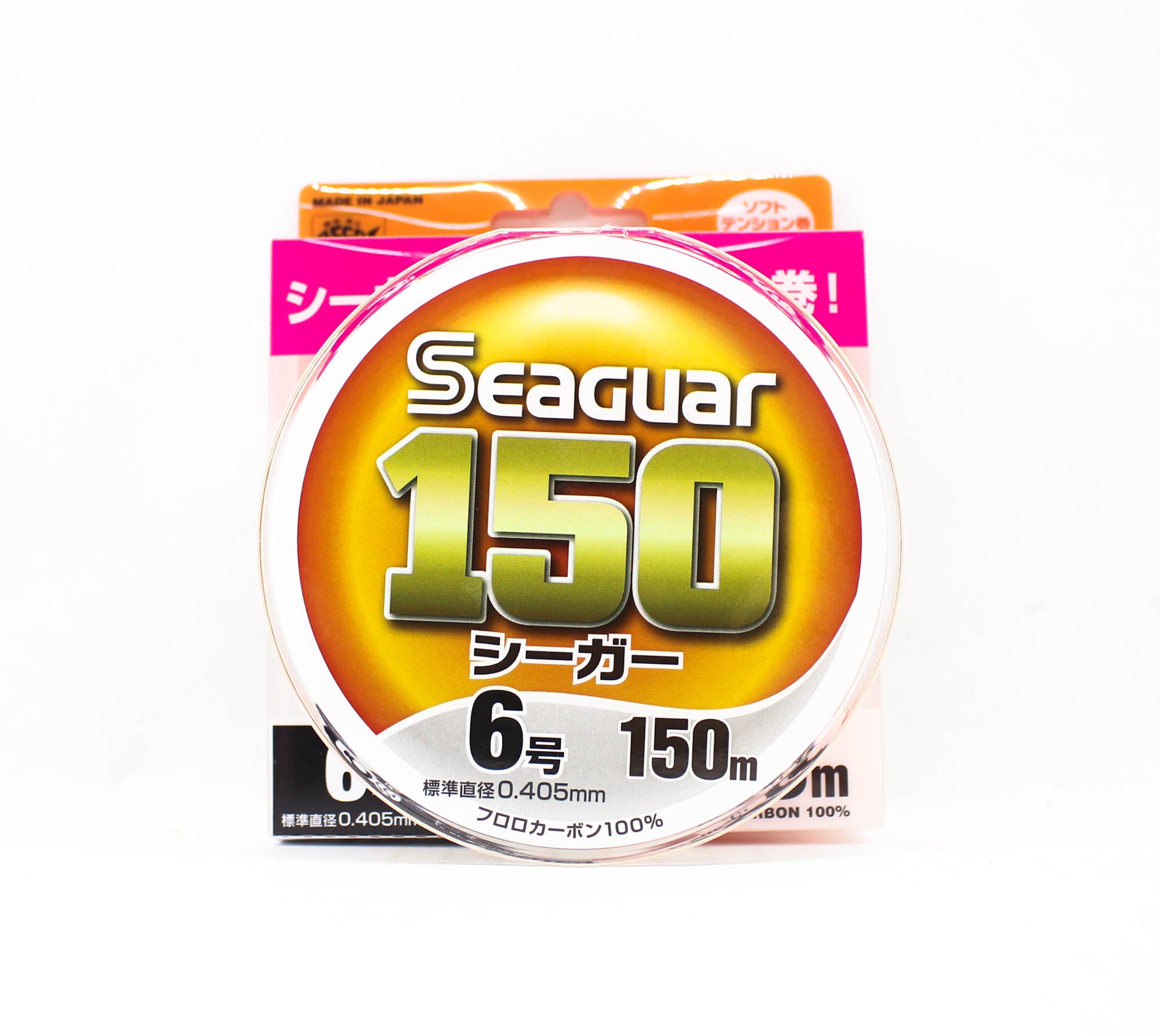 Seaguar Fluorocarbon 150 Leader Line 150m Size 6 24lb (0850)