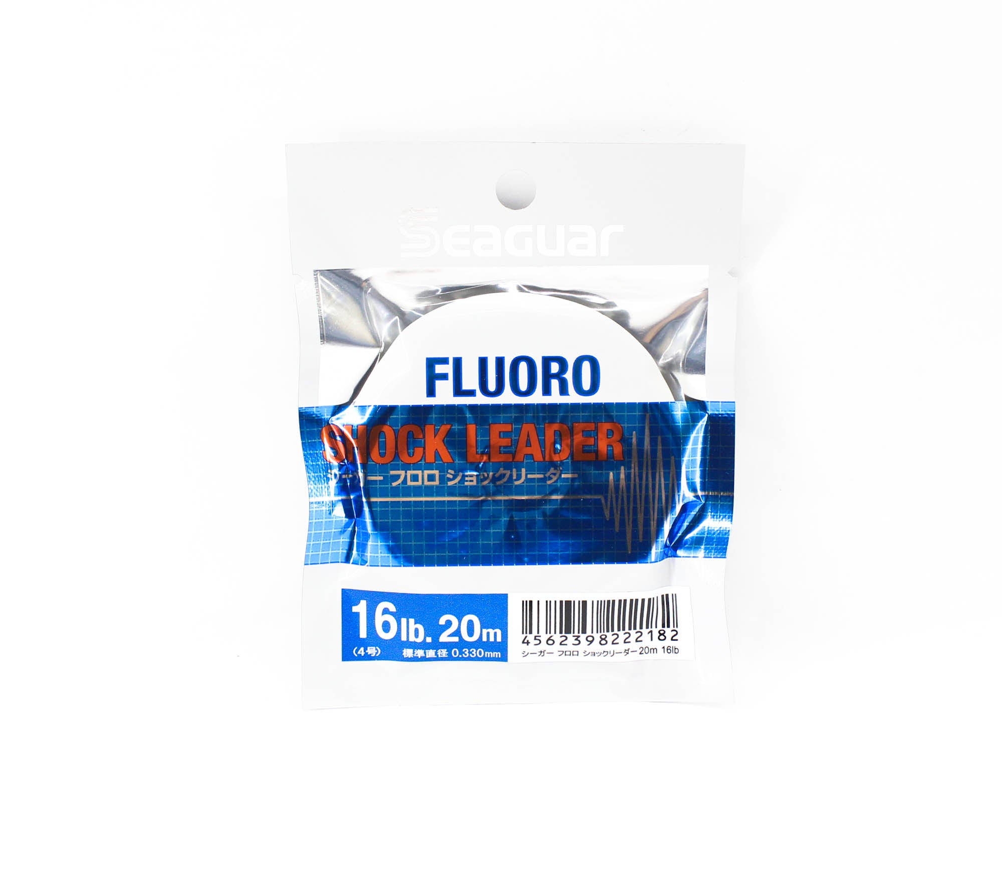 Seaguar Fluorocarbon F Shock Leader Line 20m Size 4-16lb-0.33mm (2182)