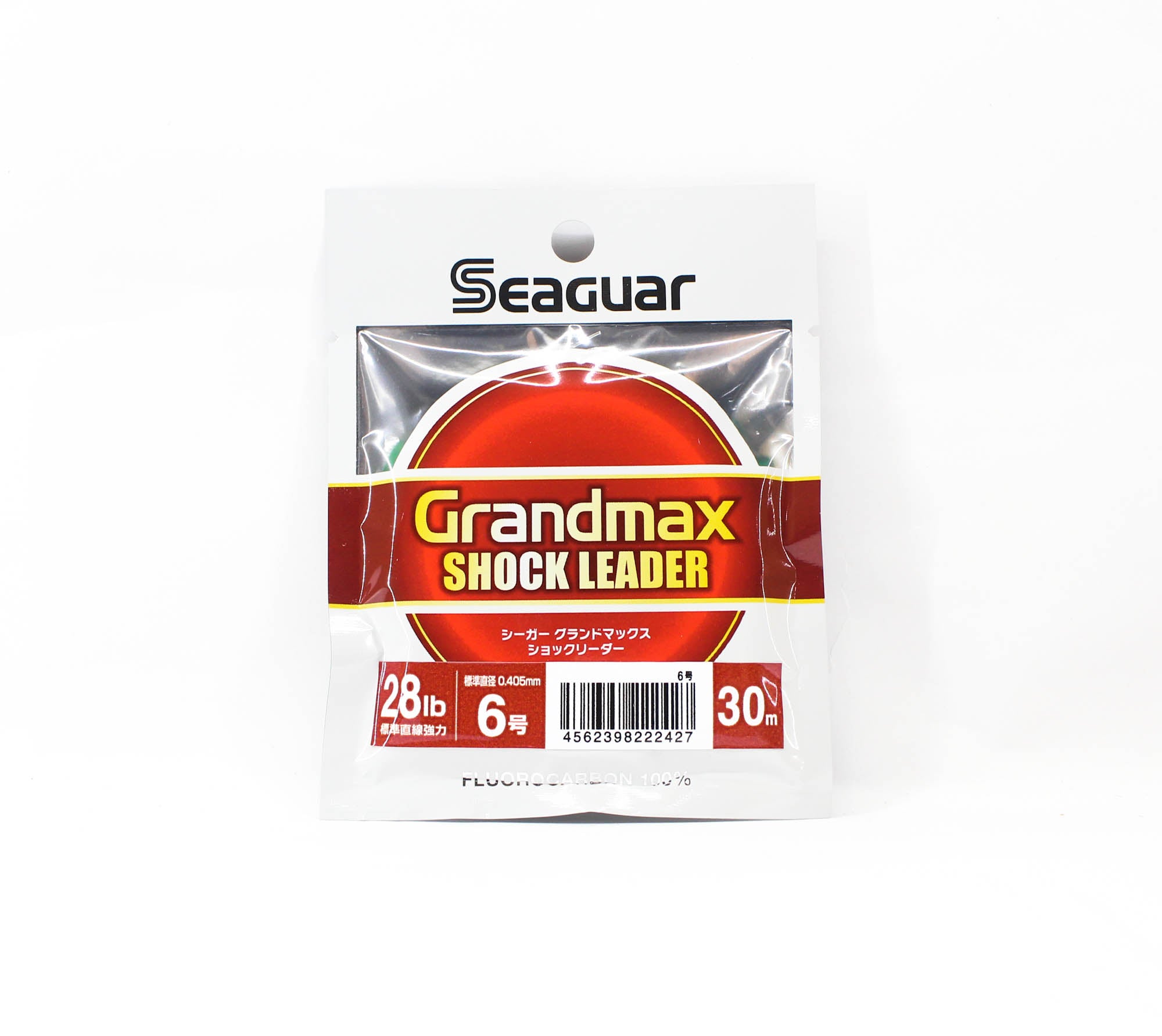 Seaguar Fluorocarbon Grand Max Shock Leader 30m 6-28lb-0.405mm (2427)