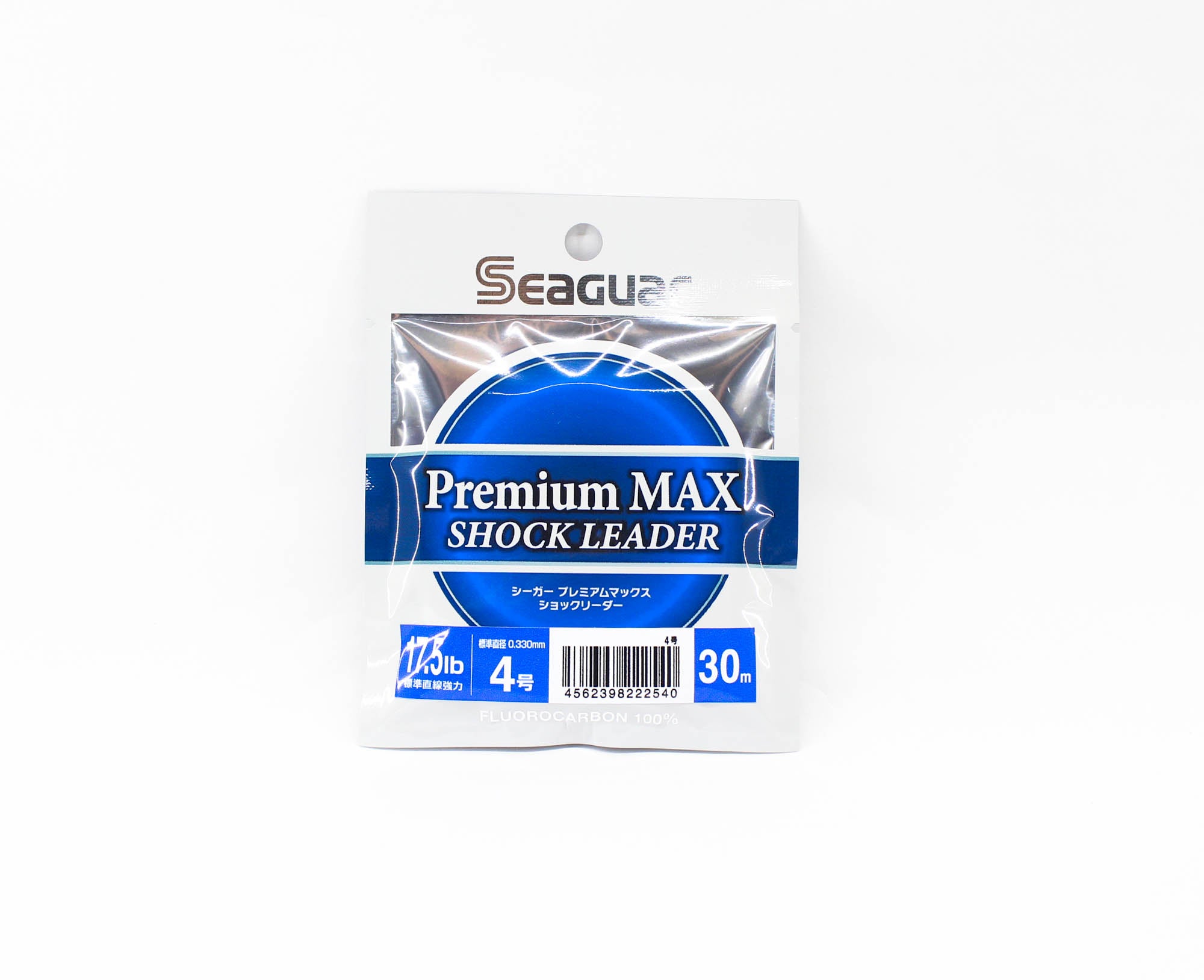 Seaguar Fluorocarbon Premium Max Shock Leader Line 30m Size 4 17.5lb (2540)