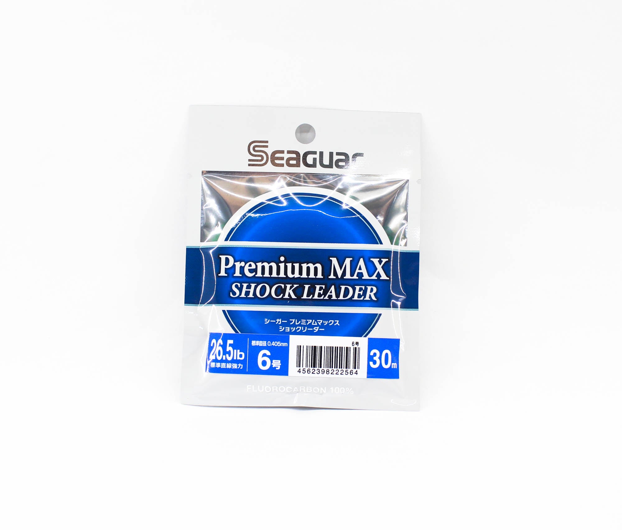 Seaguar Fluorocarbon Premium Max Shock Leader Line 30m Size 6 26.5lb (2564)